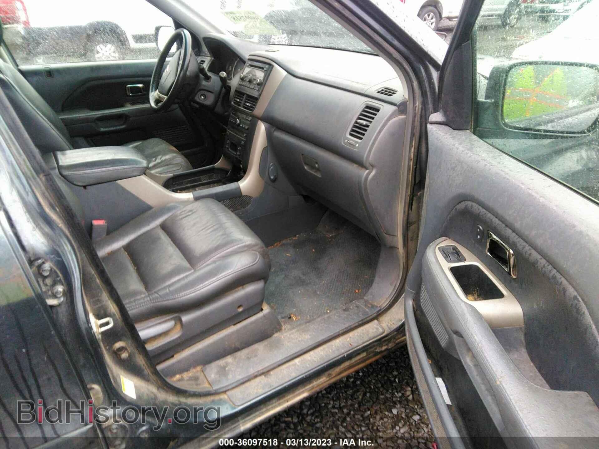 2006 HONDA PILOT - VIN: 2HKYF18646H513697 - Фото 5
