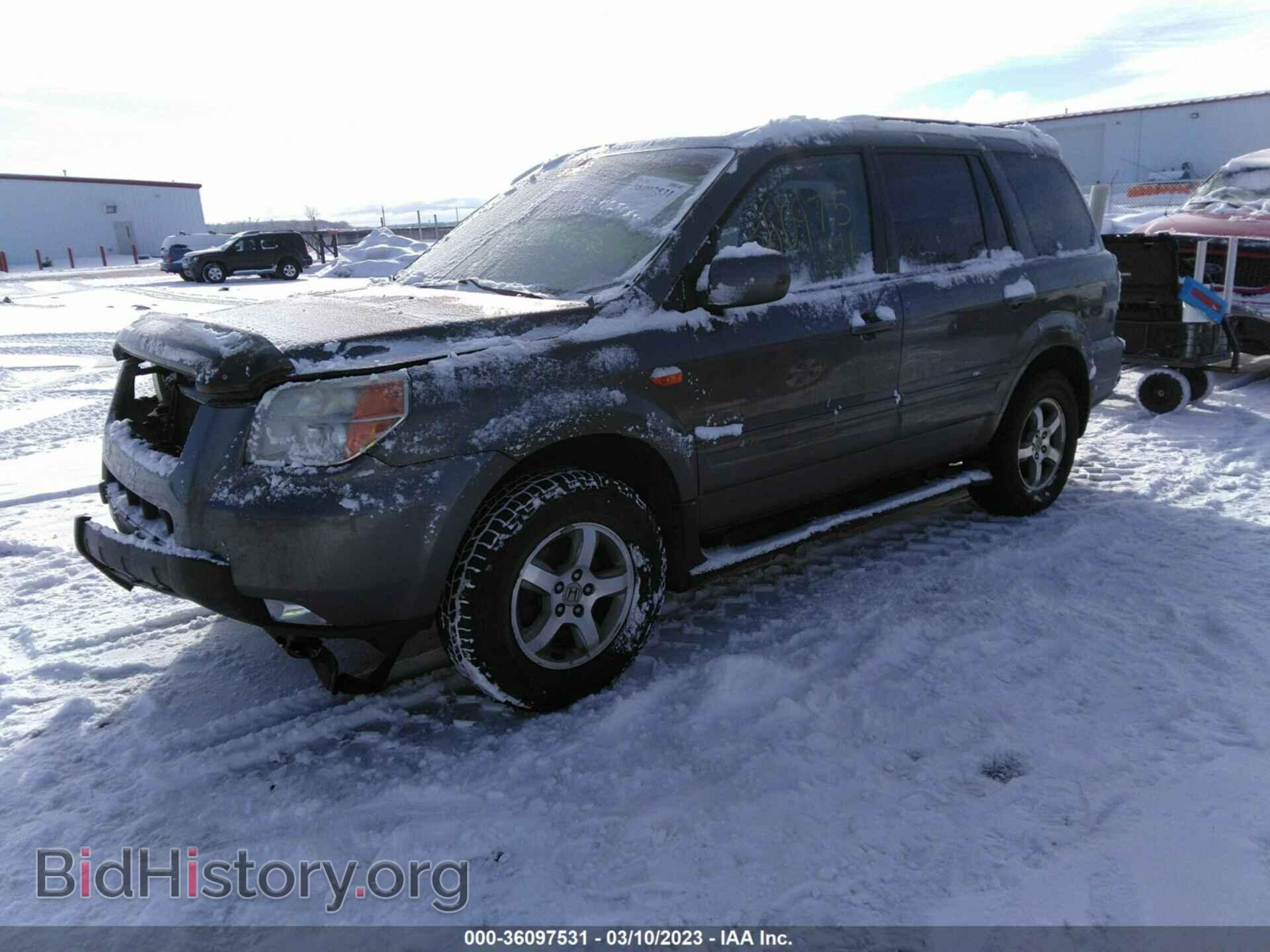 2007 HONDA PILOT - VIN: 5FNYF18627B009875 - Фото 2