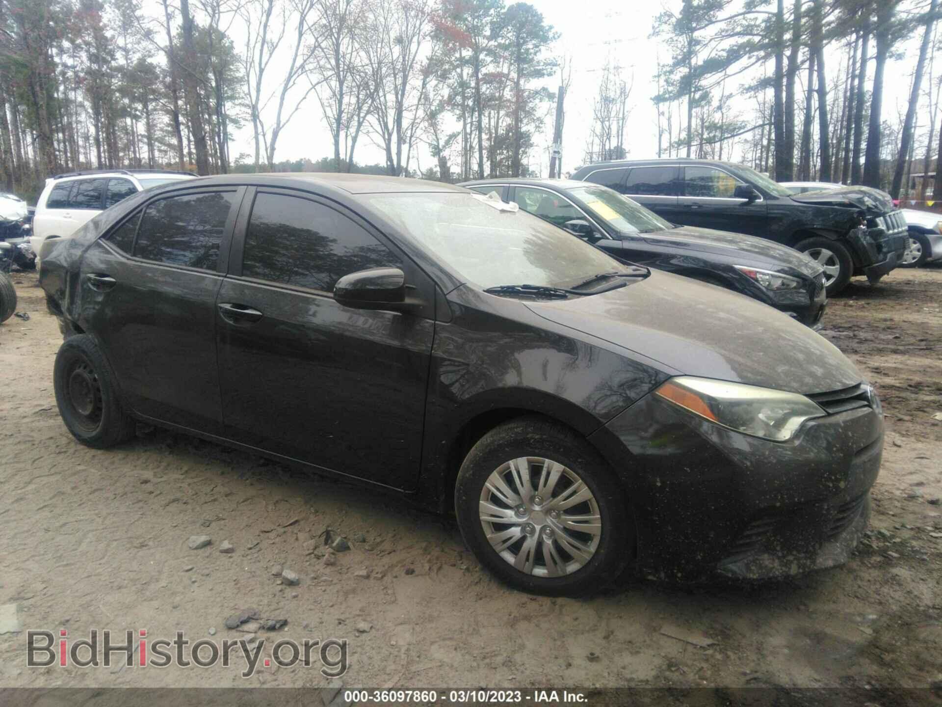 Фотография 2T1BURHE4FC324133 - TOYOTA COROLLA 2015