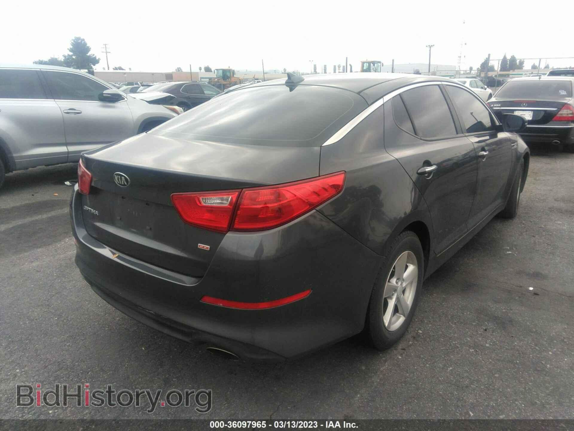 2015 KIA OPTIMA - VIN: KNAGM4A79F5629576 - Фото 4