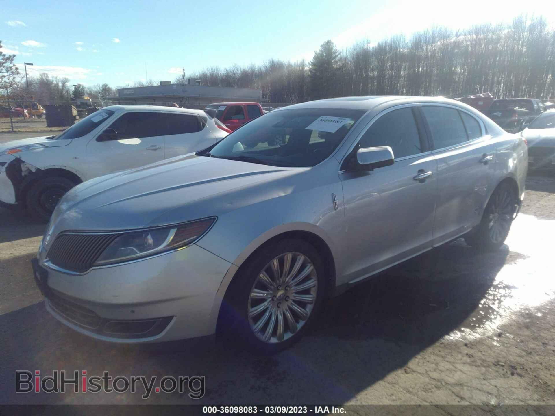 2013 LINCOLN MKS - VIN: 1LNHL9DK0DG613075 - Фото 2