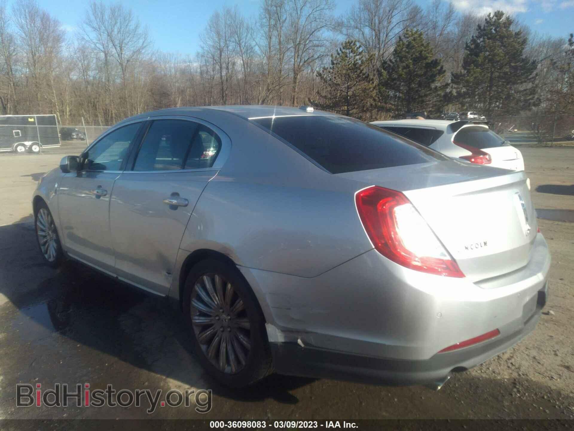 2013 LINCOLN MKS - VIN: 1LNHL9DK0DG613075 - Фото 3
