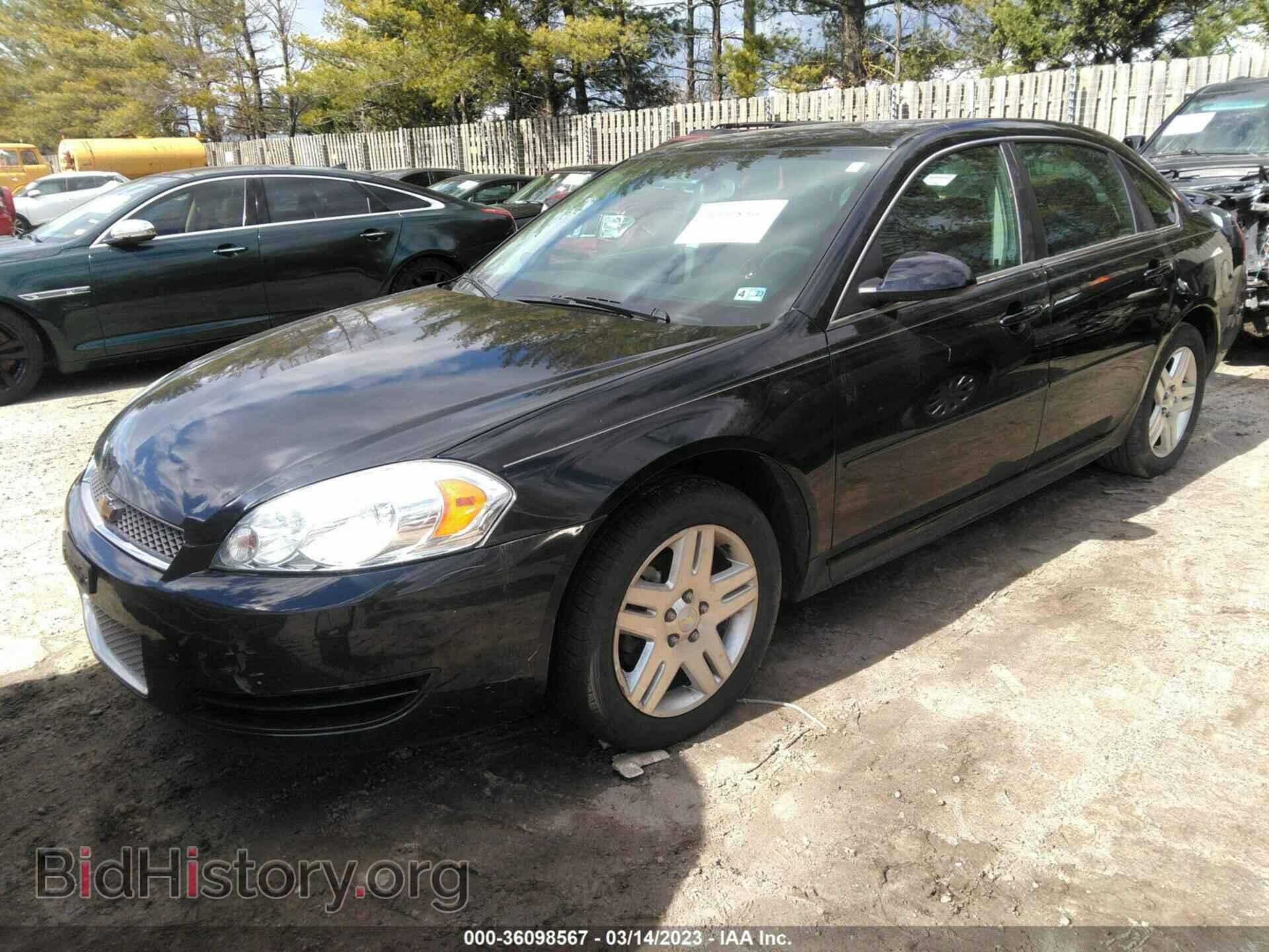 2013 CHEVROLET IMPALA - VIN: 2G1WB5E30D1168972 - Фото 2