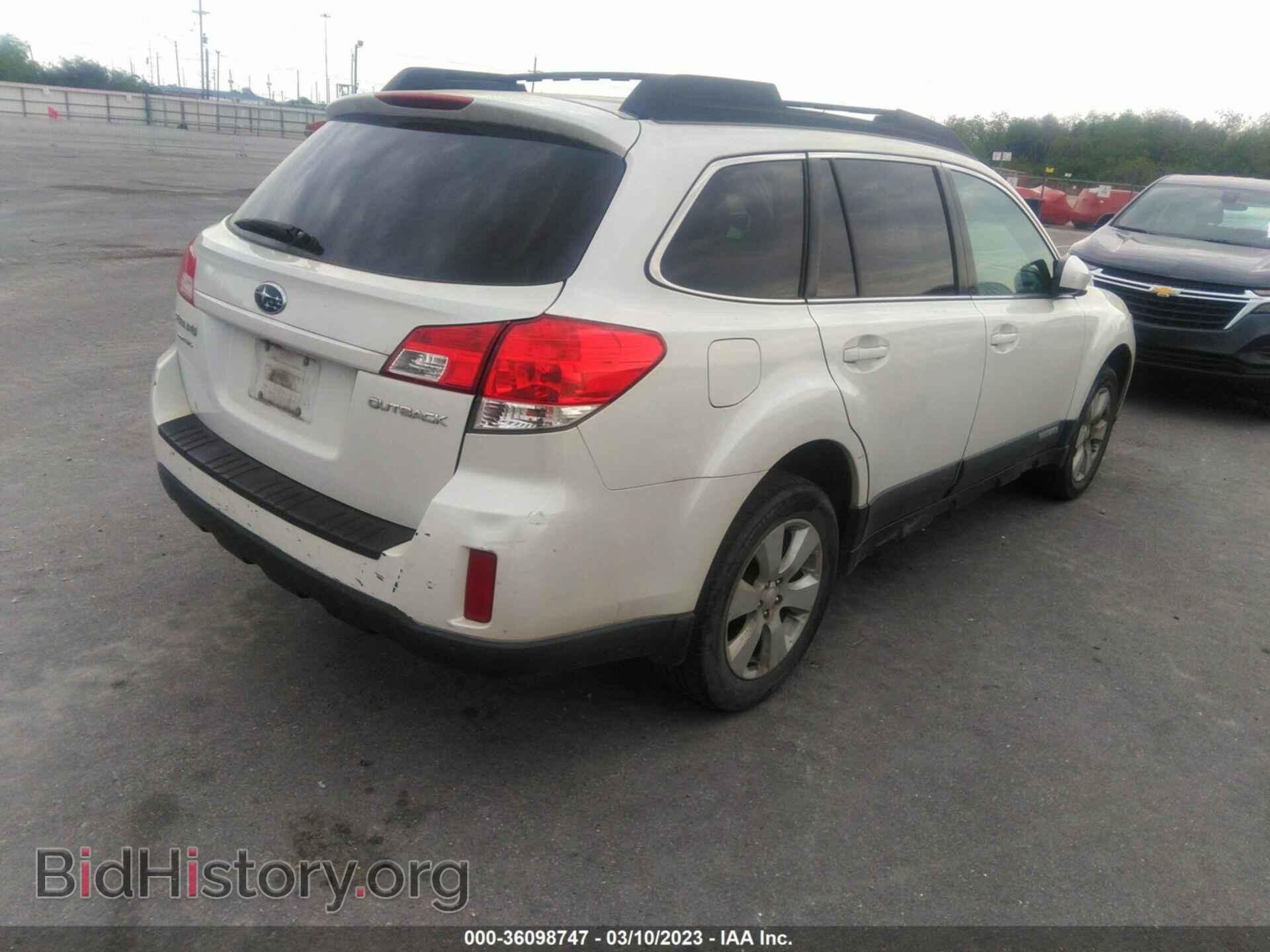 2011 SUBARU OUTBACK - VIN: 4S4BRCCC7B3400043 - Фото 4