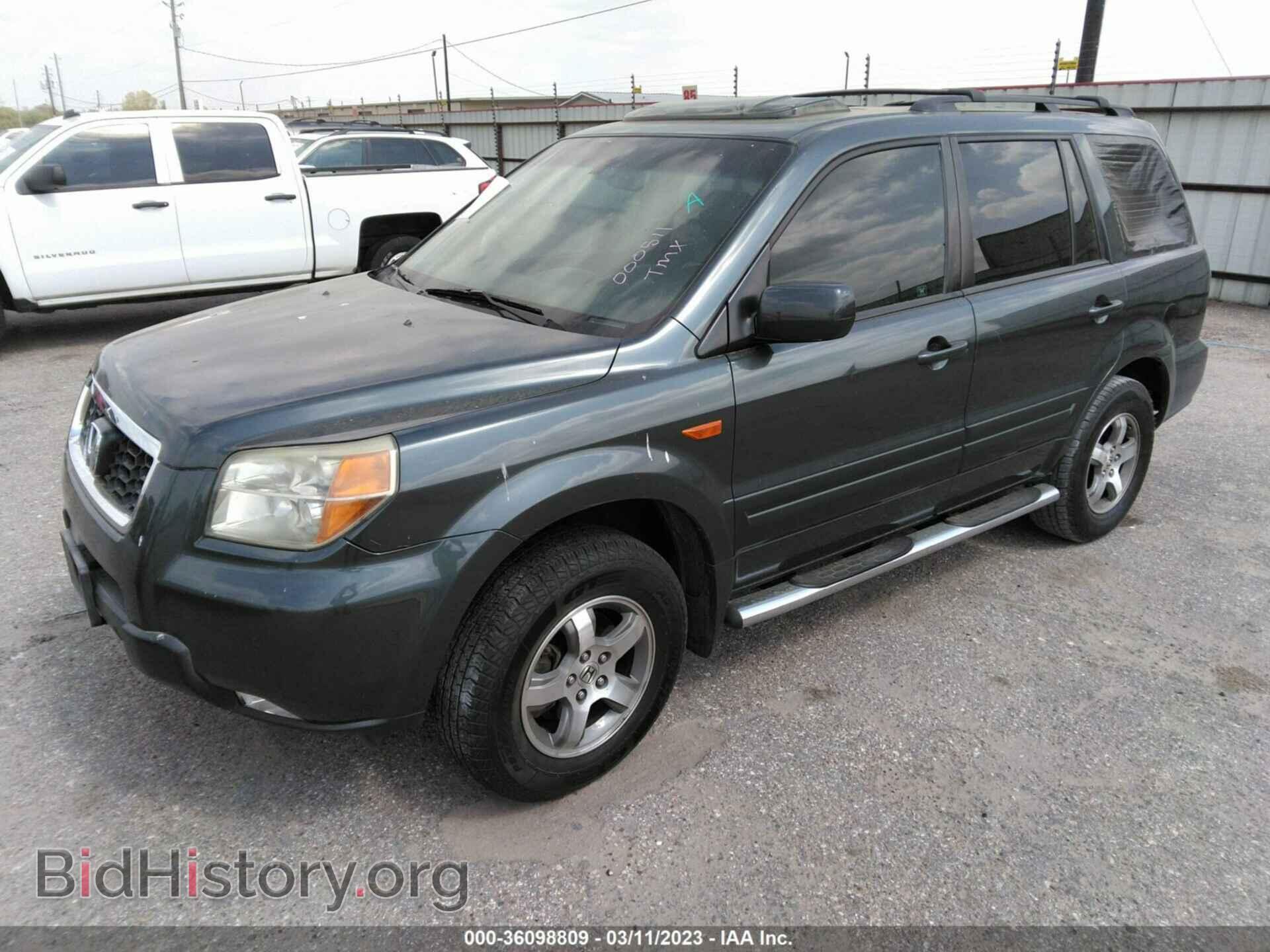 2006 HONDA PILOT - VIN: 5FNYF185X6B000511 - Фото 2