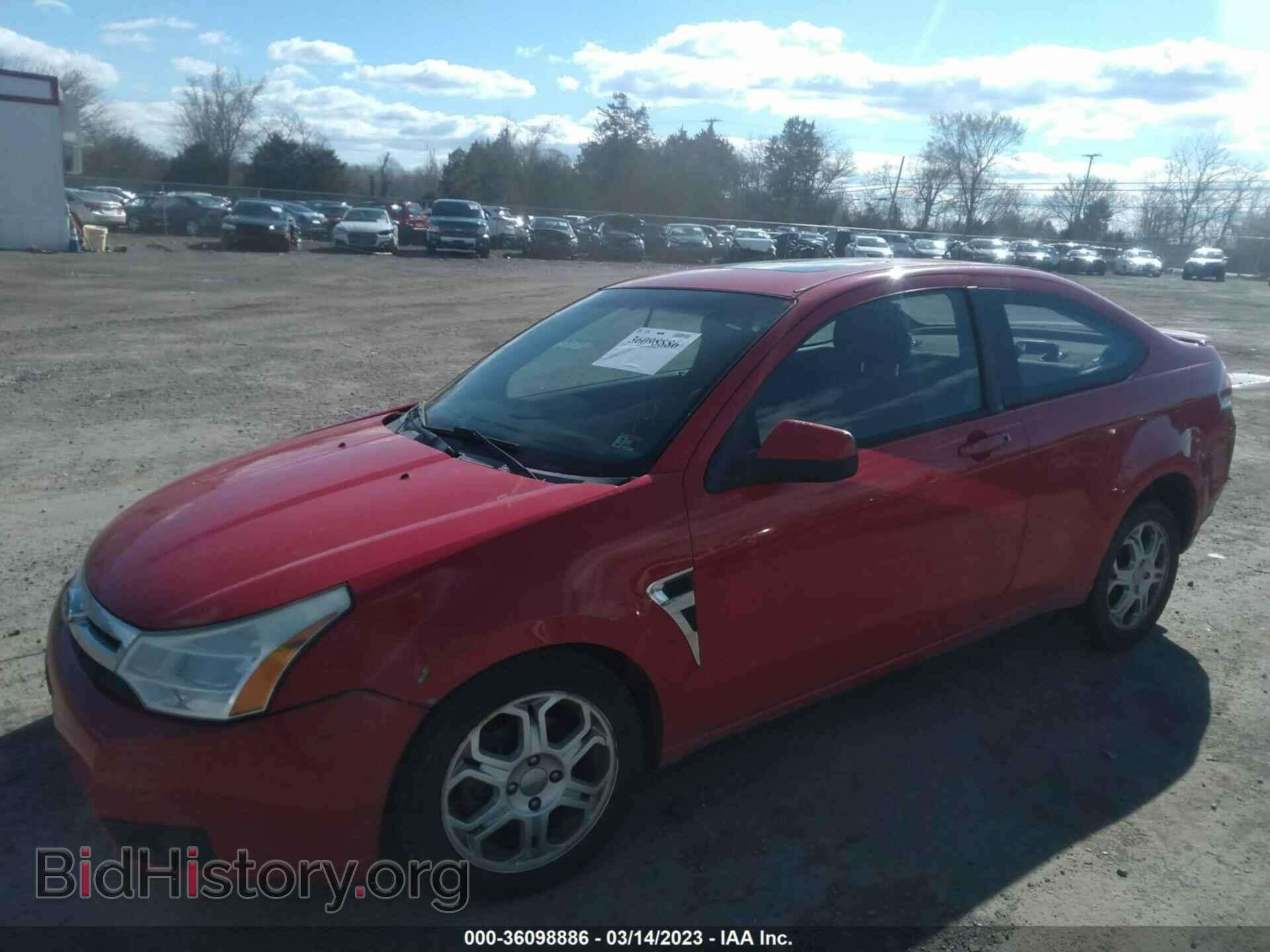 2008 FORD FOCUS - VIN: 1FAHP33N38W152909 - Фото 2