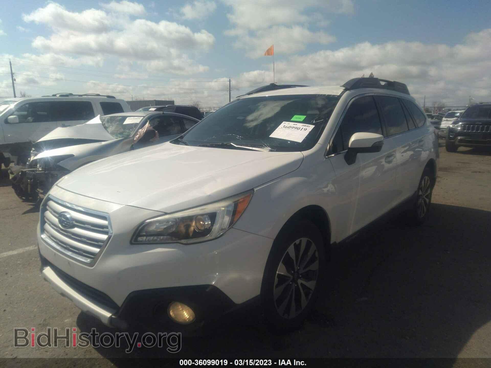 2015 SUBARU OUTBACK - VIN: 4S4BSAJC1F3342920 - Фото 2