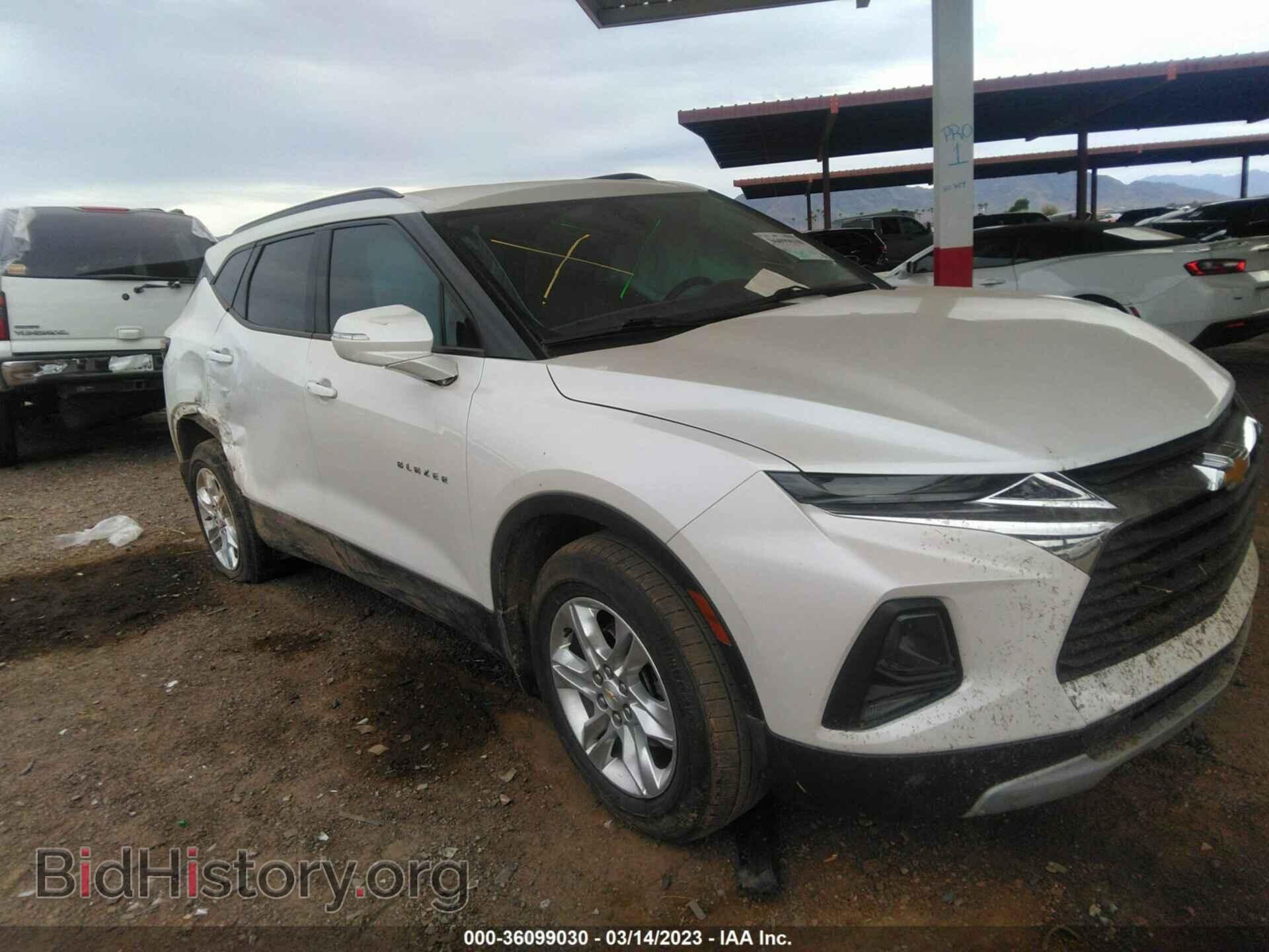 Фотография 3GNKBCRS2MS529903 - CHEVROLET BLAZER 2021