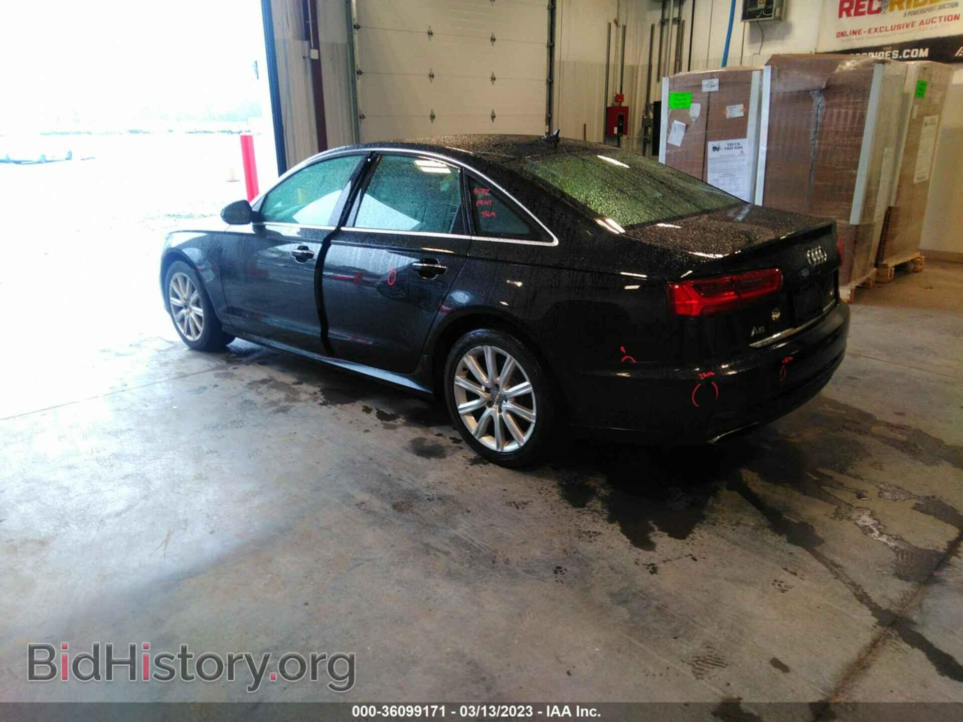 2016 AUDI A6 - VIN: WAUGFAFC7GN010703 - Фото 3