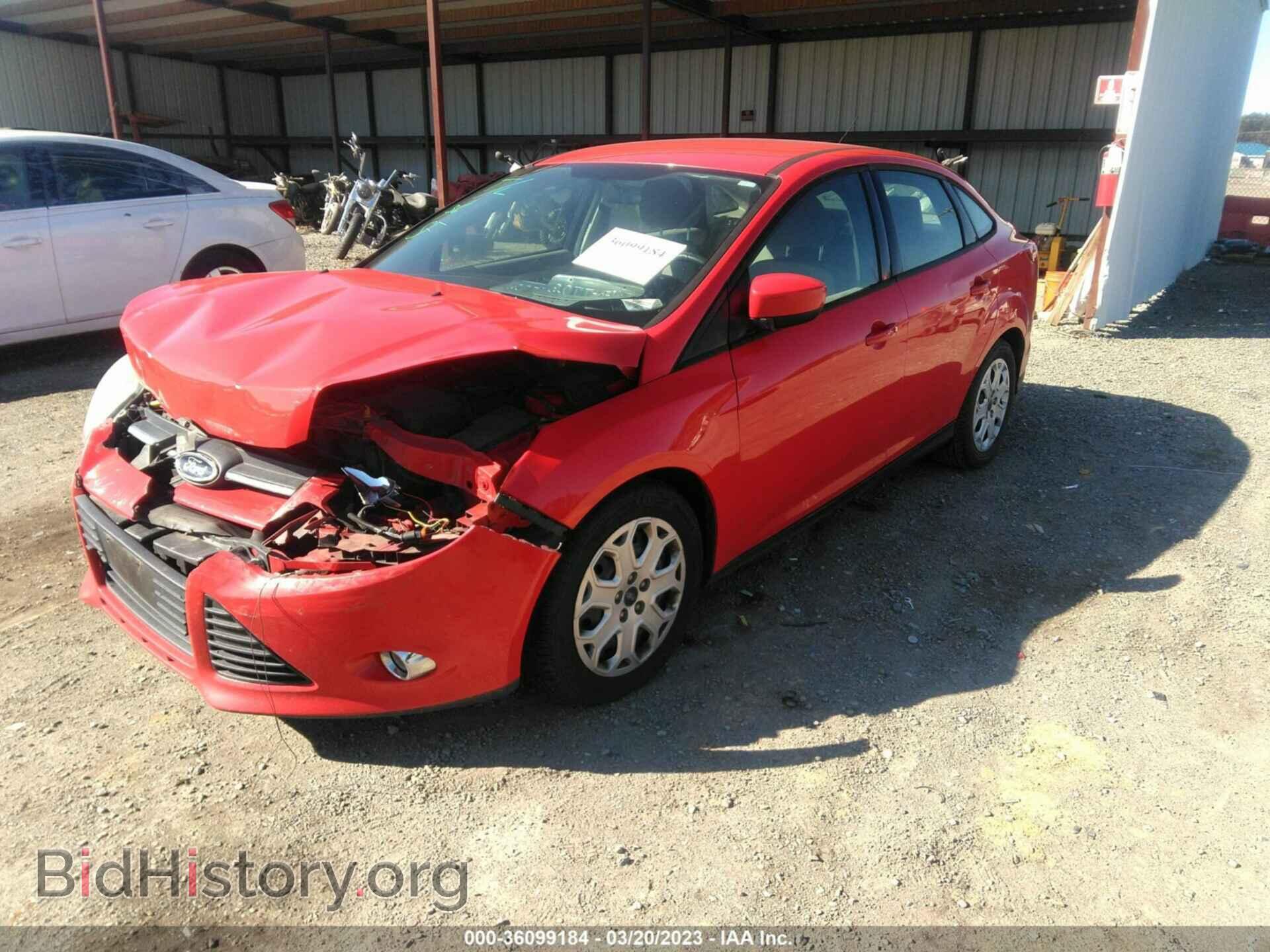 2012 FORD FOCUS - VIN: 1FAHP3F26CL407726 - Фото 2