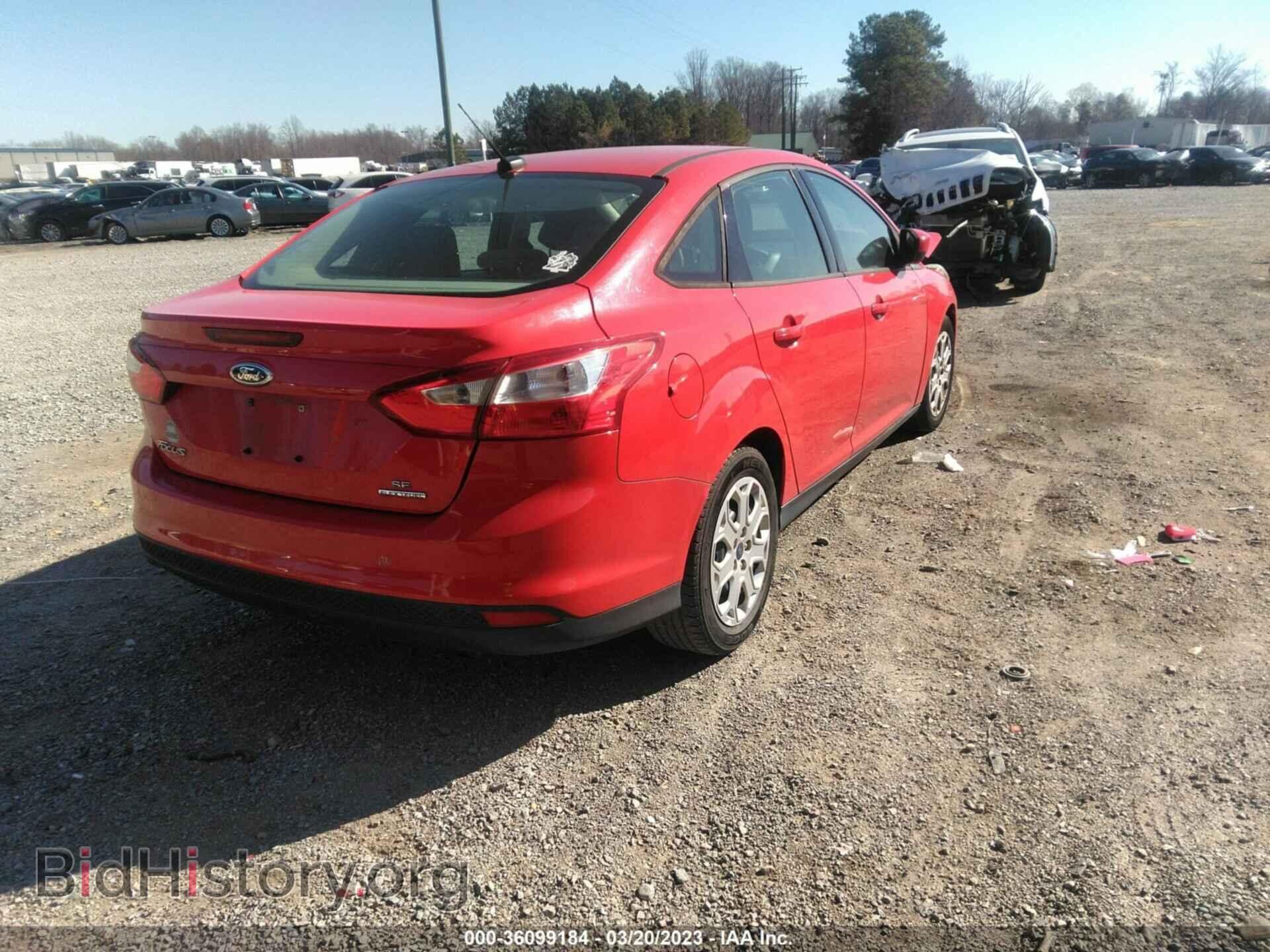 2012 FORD FOCUS - VIN: 1FAHP3F26CL407726 - Фото 4