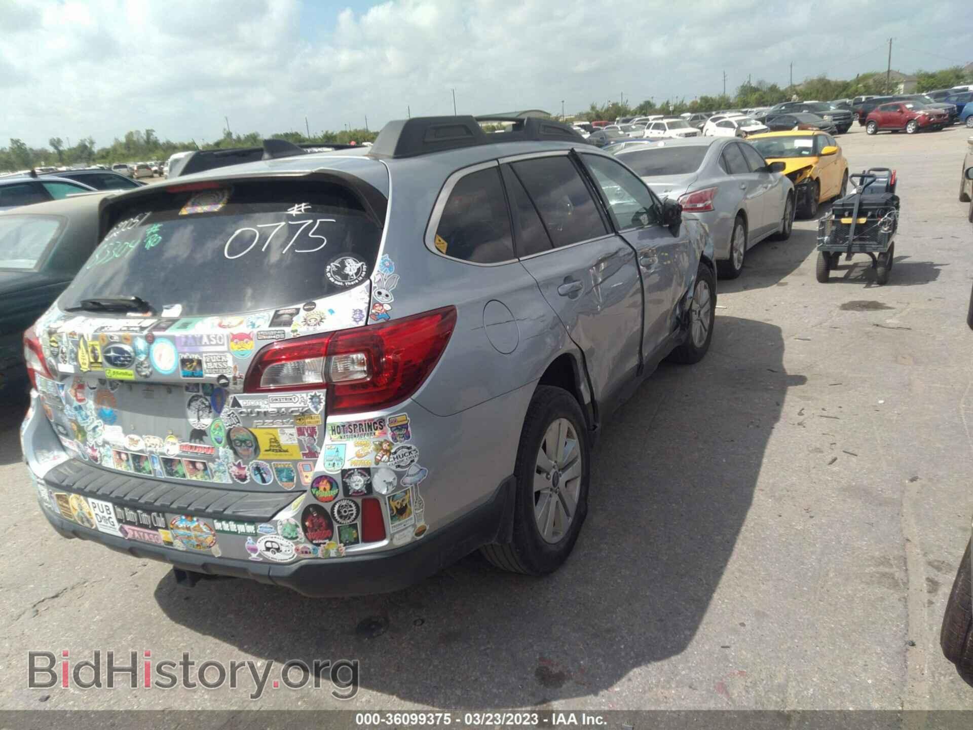 2017 SUBARU OUTBACK - VIN: 4S4BSAFC5H3200775 - Photo 4