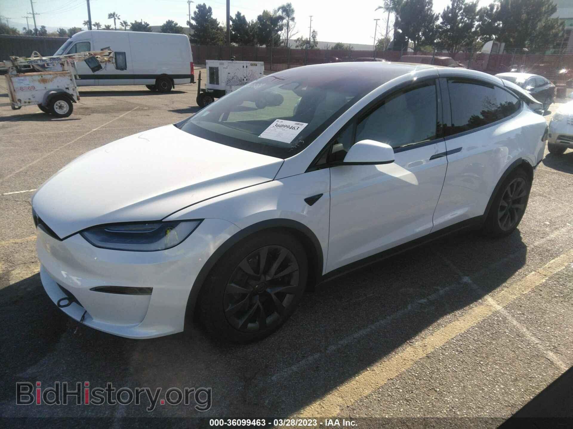 2023 TESLA MODEL X - VIN: 7SAXCDE51PF377453 - Фото 2