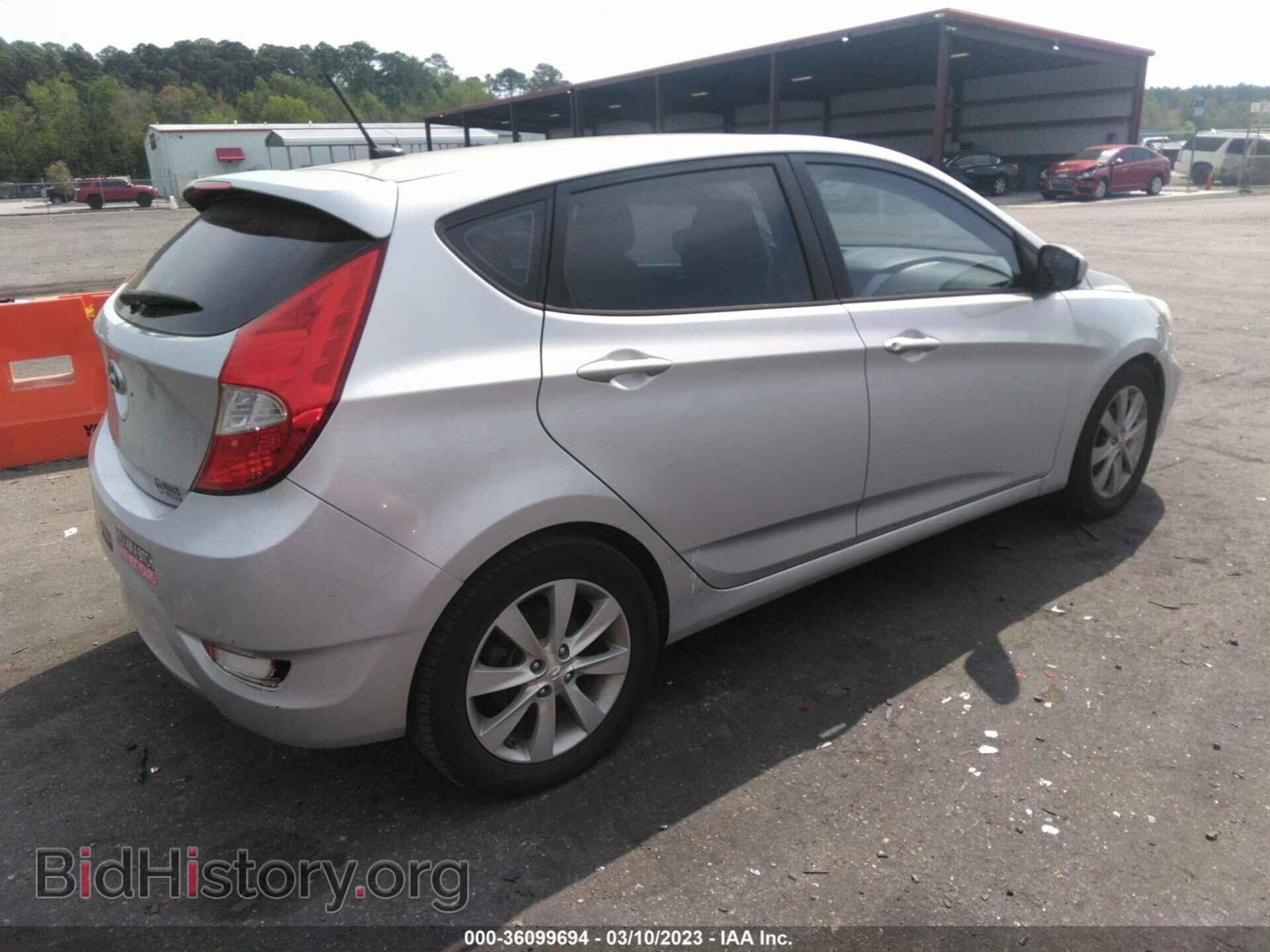 2012 HYUNDAI ACCENT - VIN: KMHCU5AE9CU053443 - Фото 4
