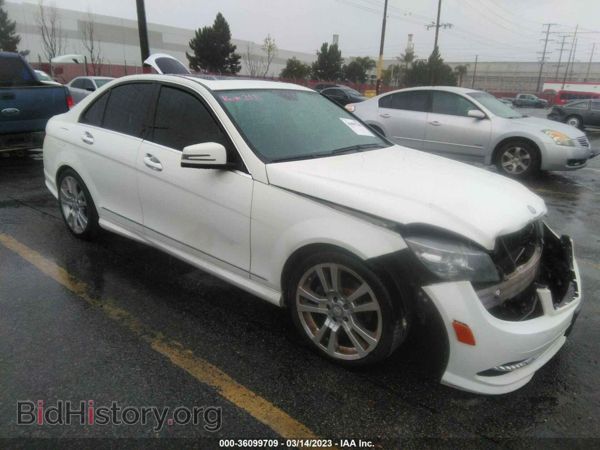 Photo WDDGF5EB3BA523178 - MERCEDES-BENZ C-CLASS 2011