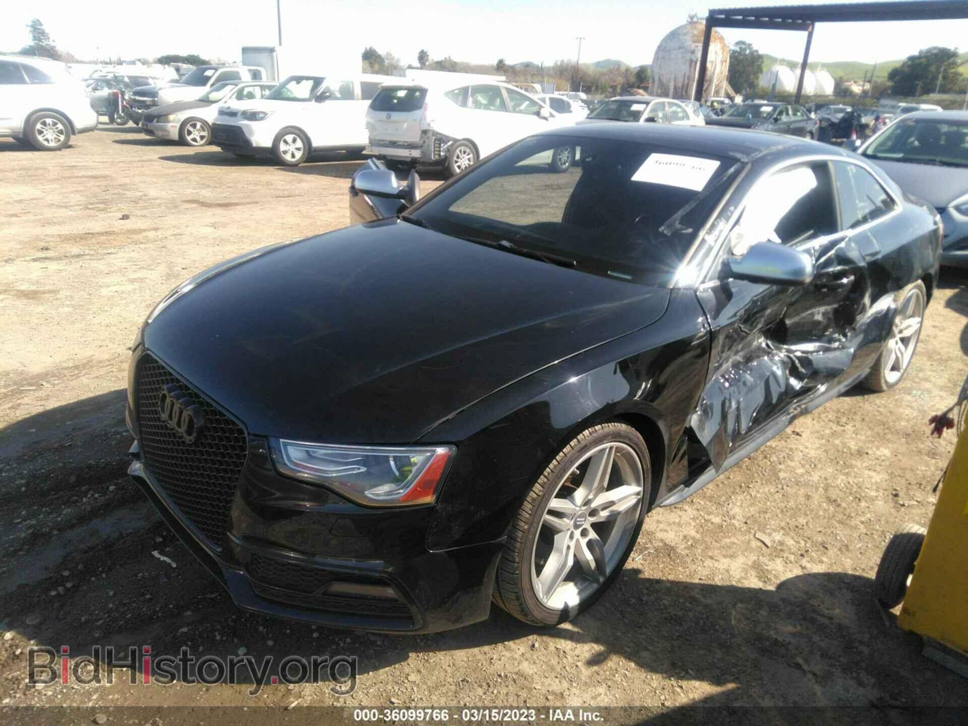 2013 AUDI S5 - VIN: WAUCGAFR8DA047813 - Photo 2