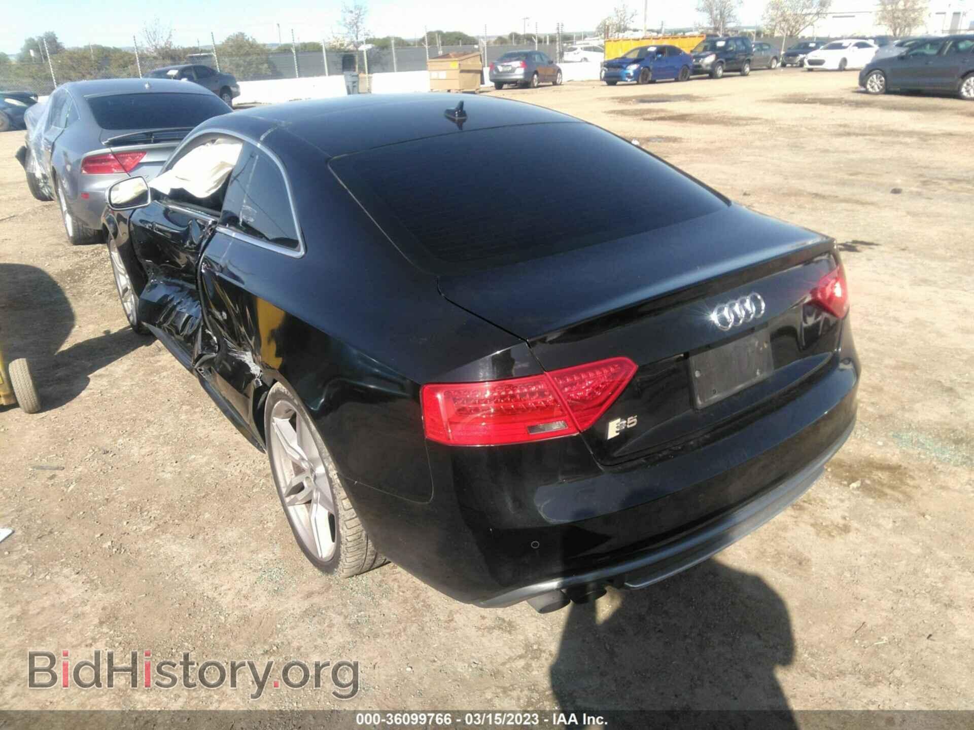 2013 AUDI S5 - VIN: WAUCGAFR8DA047813 - Photo 3