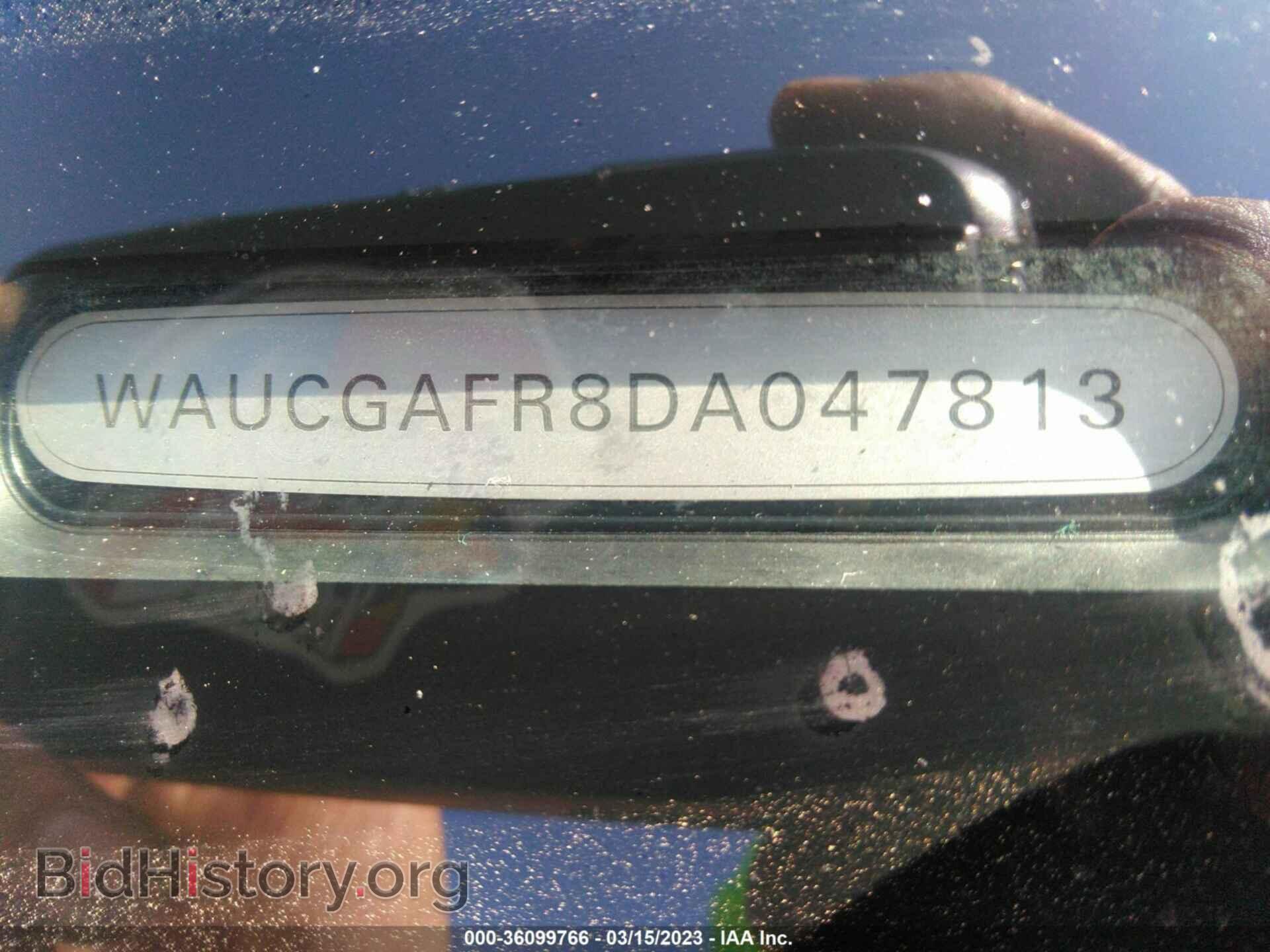 2013 AUDI S5 - VIN: WAUCGAFR8DA047813 - Photo 9