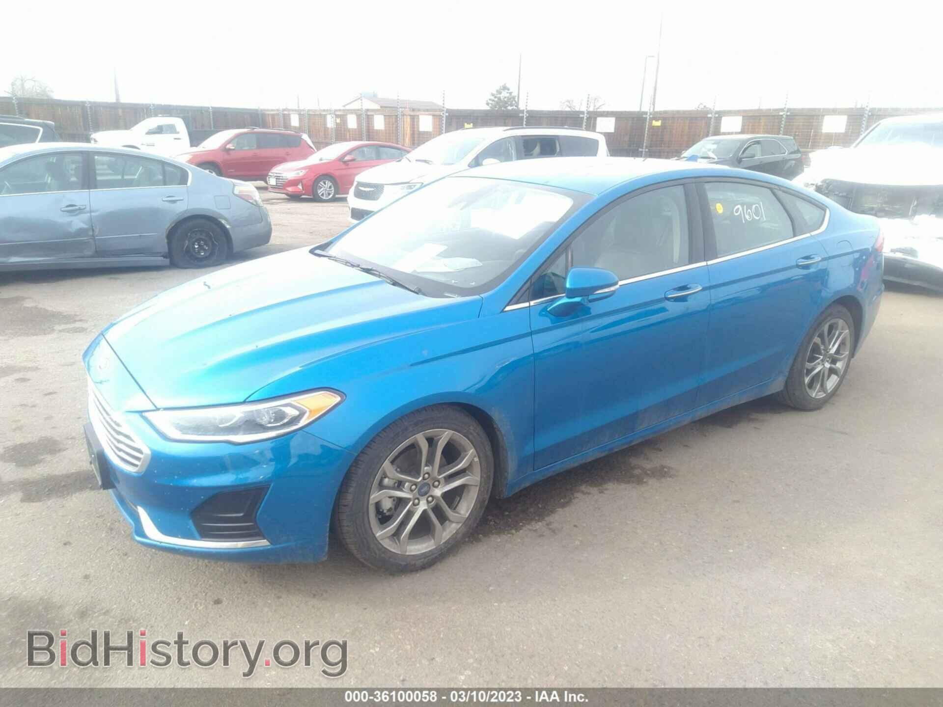 2020 FORD FUSION - VIN: 3FA6P0CD7LR137869 - Фото 2