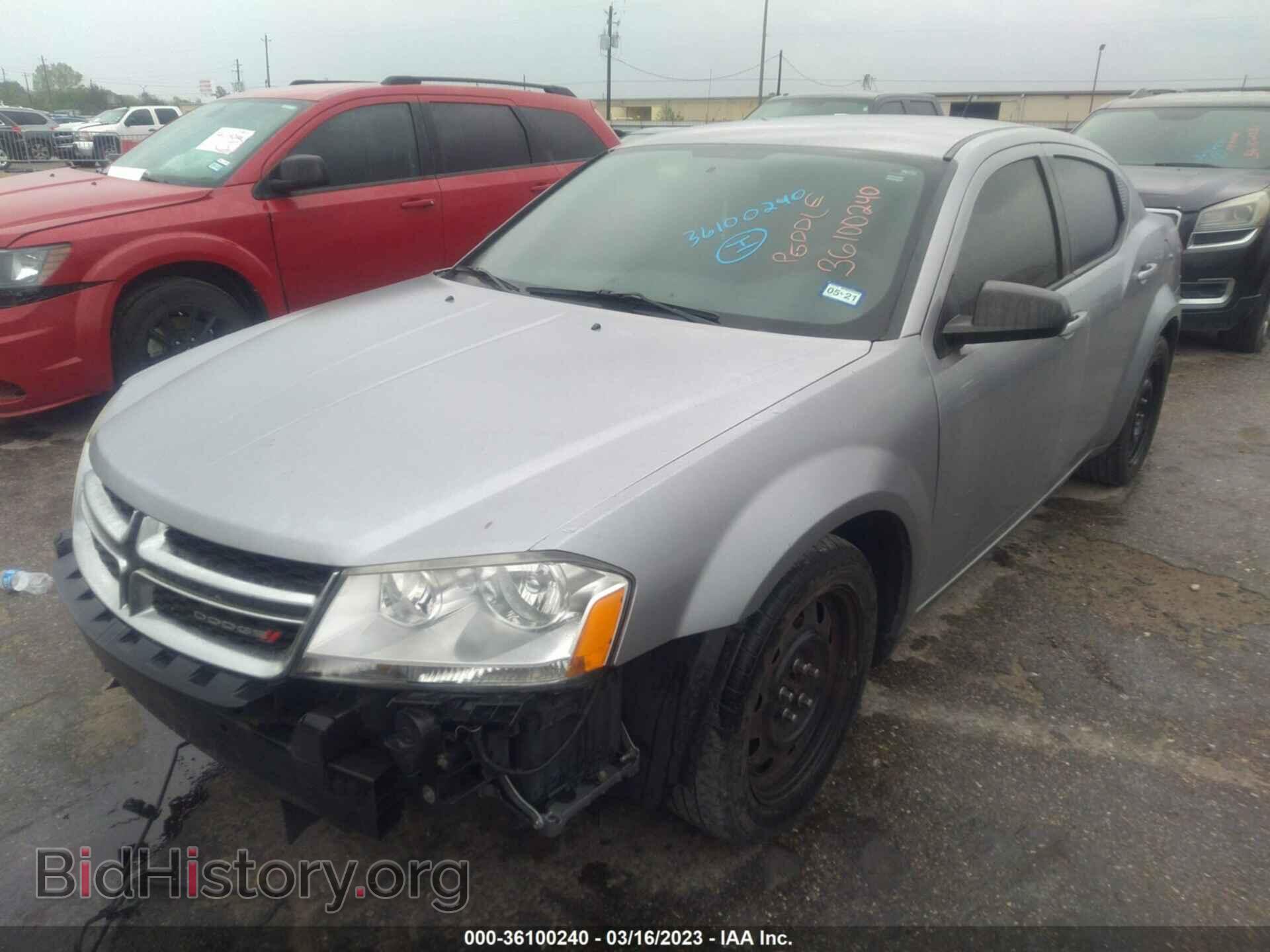 2014 DODGE AVENGER - VIN: 1C3CDZAB7EN190853 - Photo 2