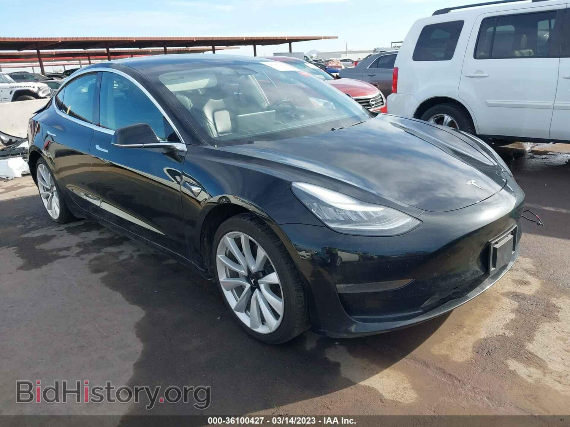 Photo 5YJ3E1EB1KF388634 - TESLA MODEL 3 2019