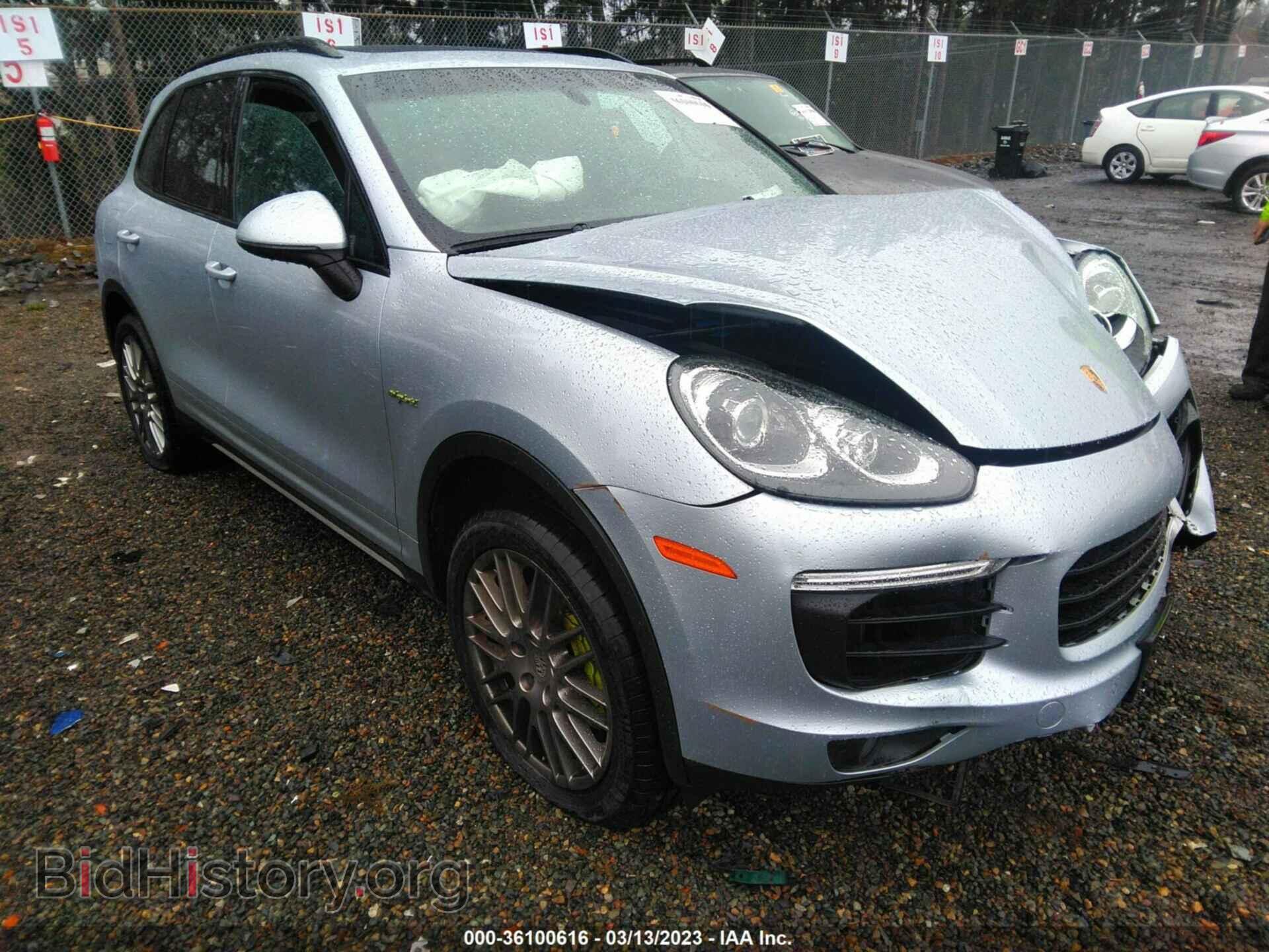 Фотография WP1AE2A29GLA17145 - PORSCHE CAYENNE 2016