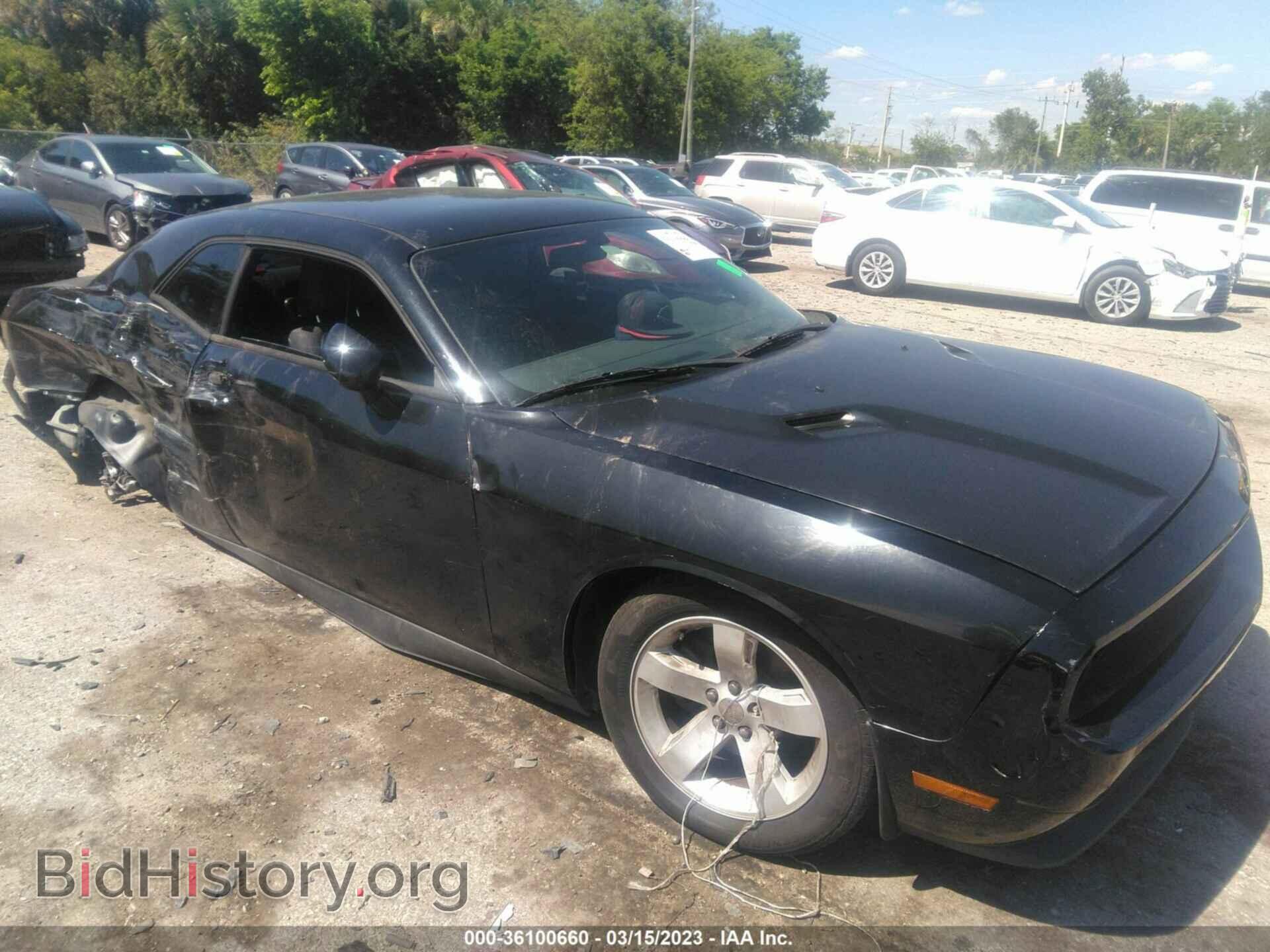 Photo 2C3CDYAG2CH167489 - DODGE CHALLENGER 2012