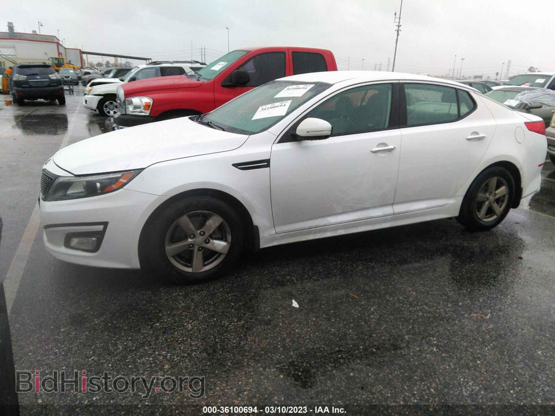 2015 KIA OPTIMA - VIN: KNAGM4A75F5572468 - Photo 2