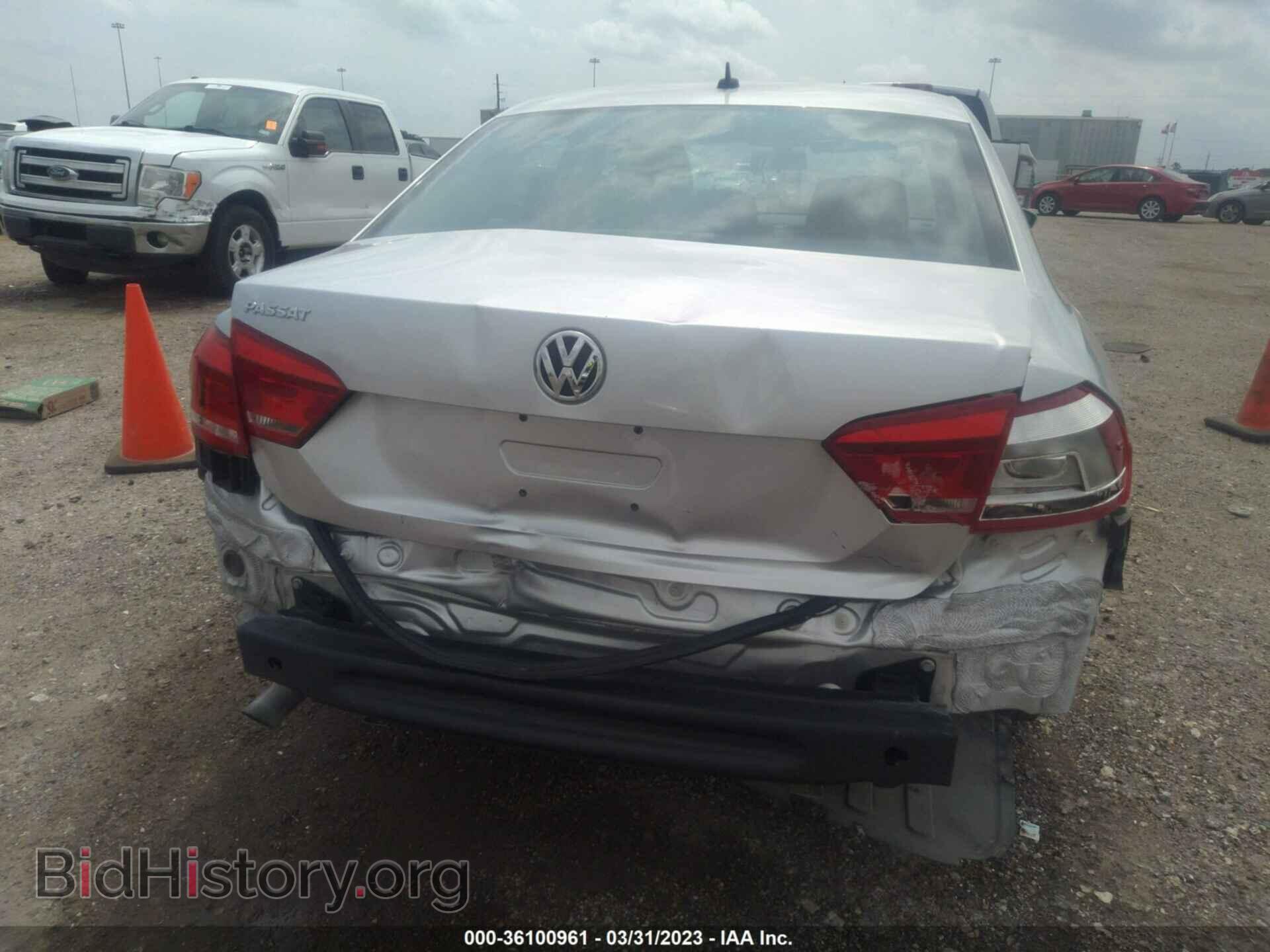 2012 VOLKSWAGEN PASSAT - VIN: 1VWAH7A38CC096619 - Фото 6