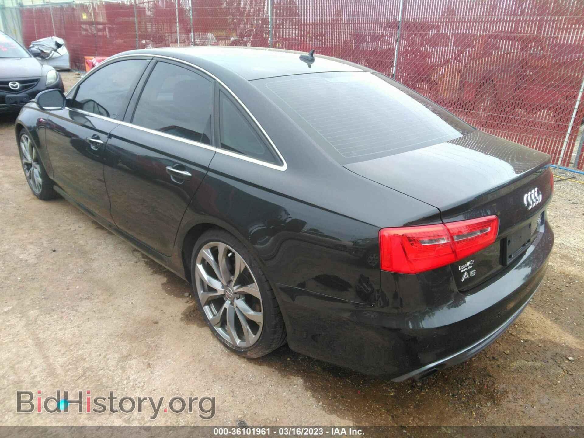2013 AUDI A6 - VIN: WAUHGAFC6DN141716 - Фото 3