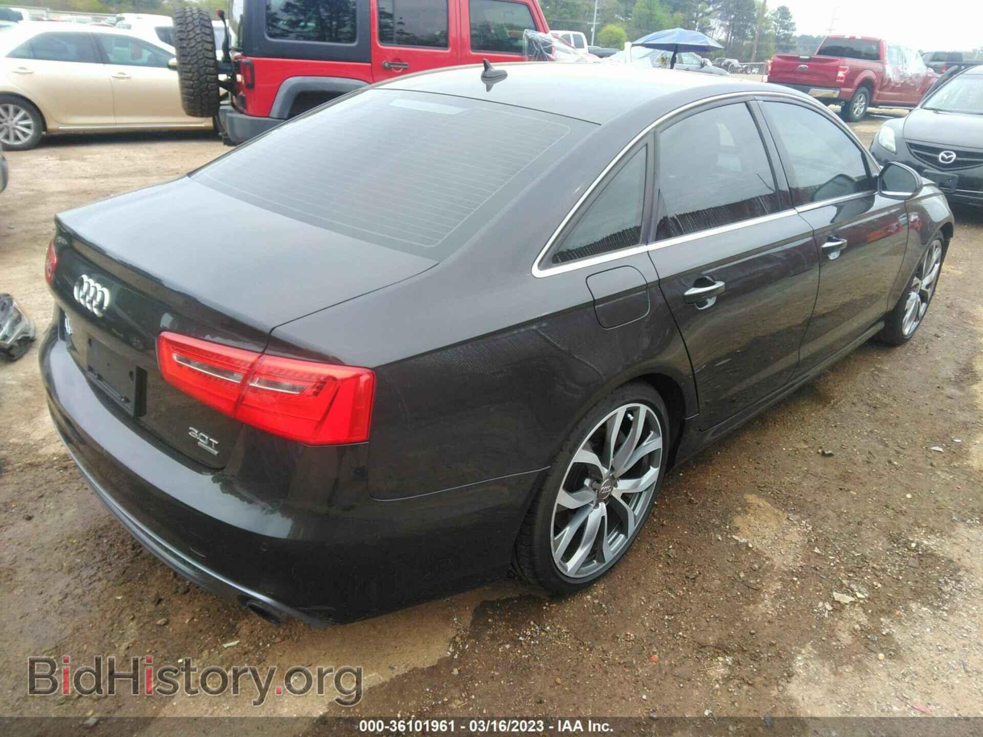 2013 AUDI A6 - VIN: WAUHGAFC6DN141716 - Фото 4