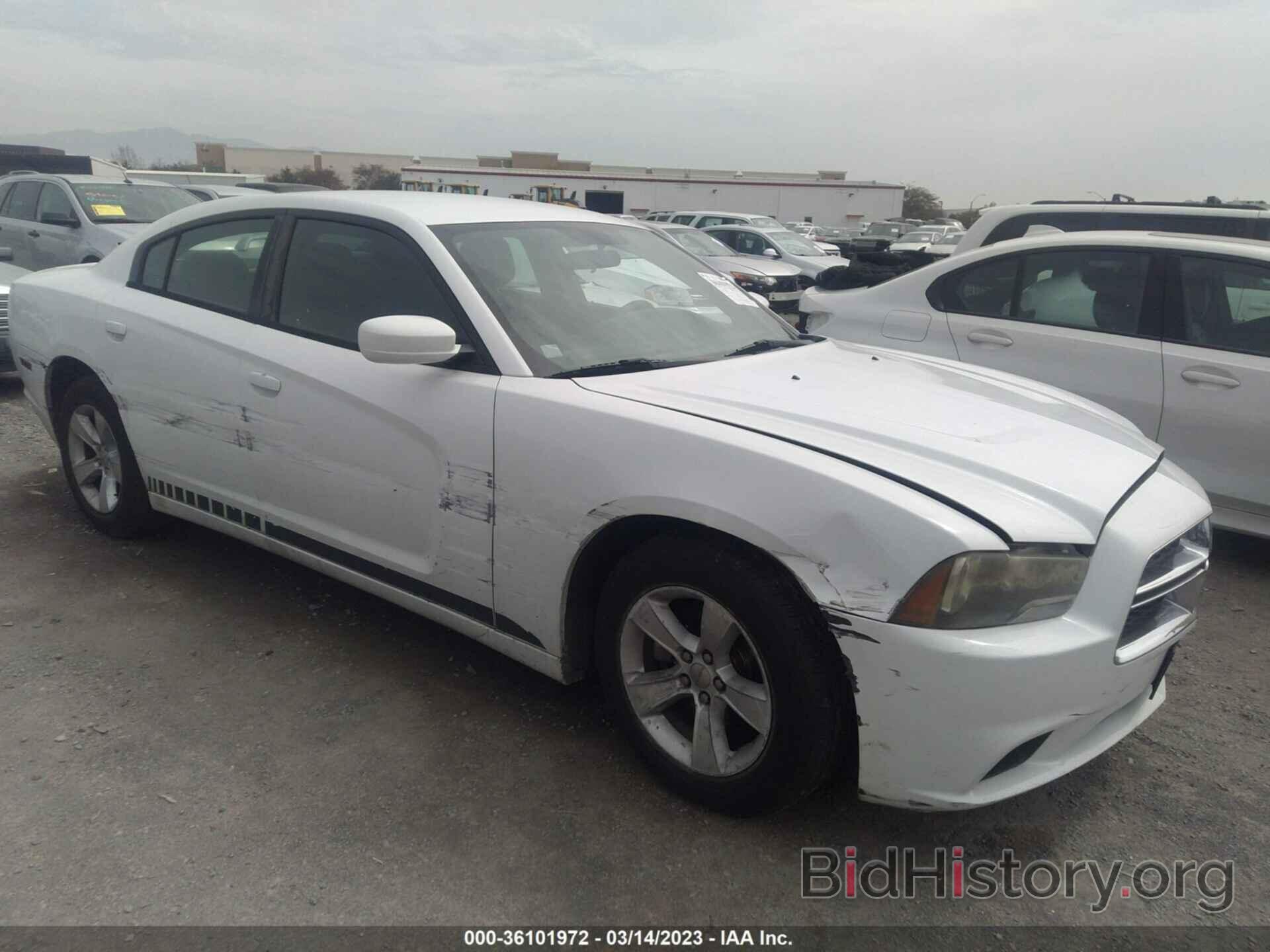 Photo 2C3CDXBG7DH537071 - DODGE CHARGER 2013