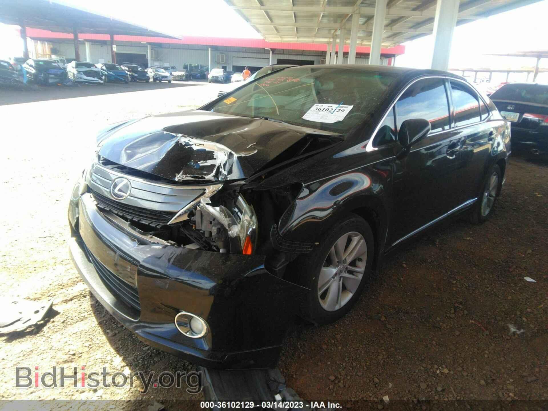 2011 LEXUS HS 250H - VIN: JTHBB1BA2B2043906 - Фото 2