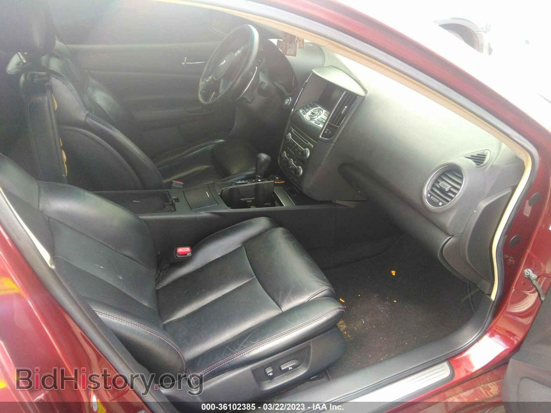 2009 NISSAN MAXIMA - VIN: 1N4AA51E29C822177 - Фото 5