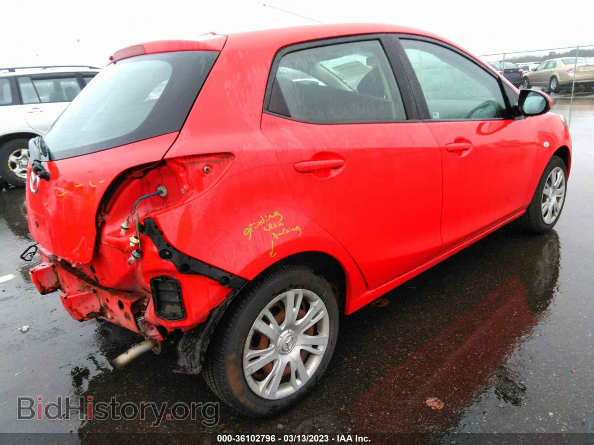 2011 MAZDA MAZDA2 - VIN: JM1DE1HZ2B0119960 - Фото 4