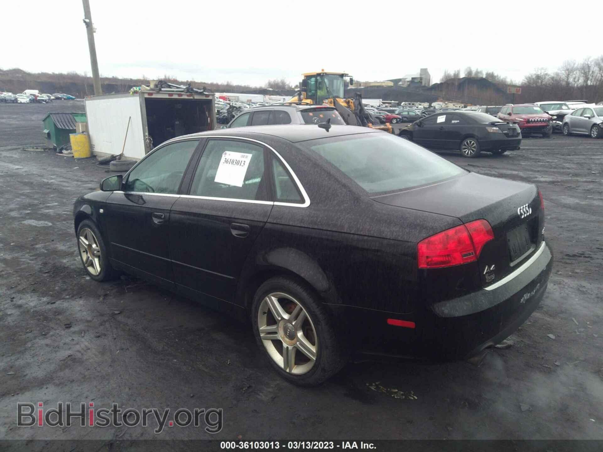 2007 AUDI A4 - VIN: WAUDF78E57A179954 - Фото 3