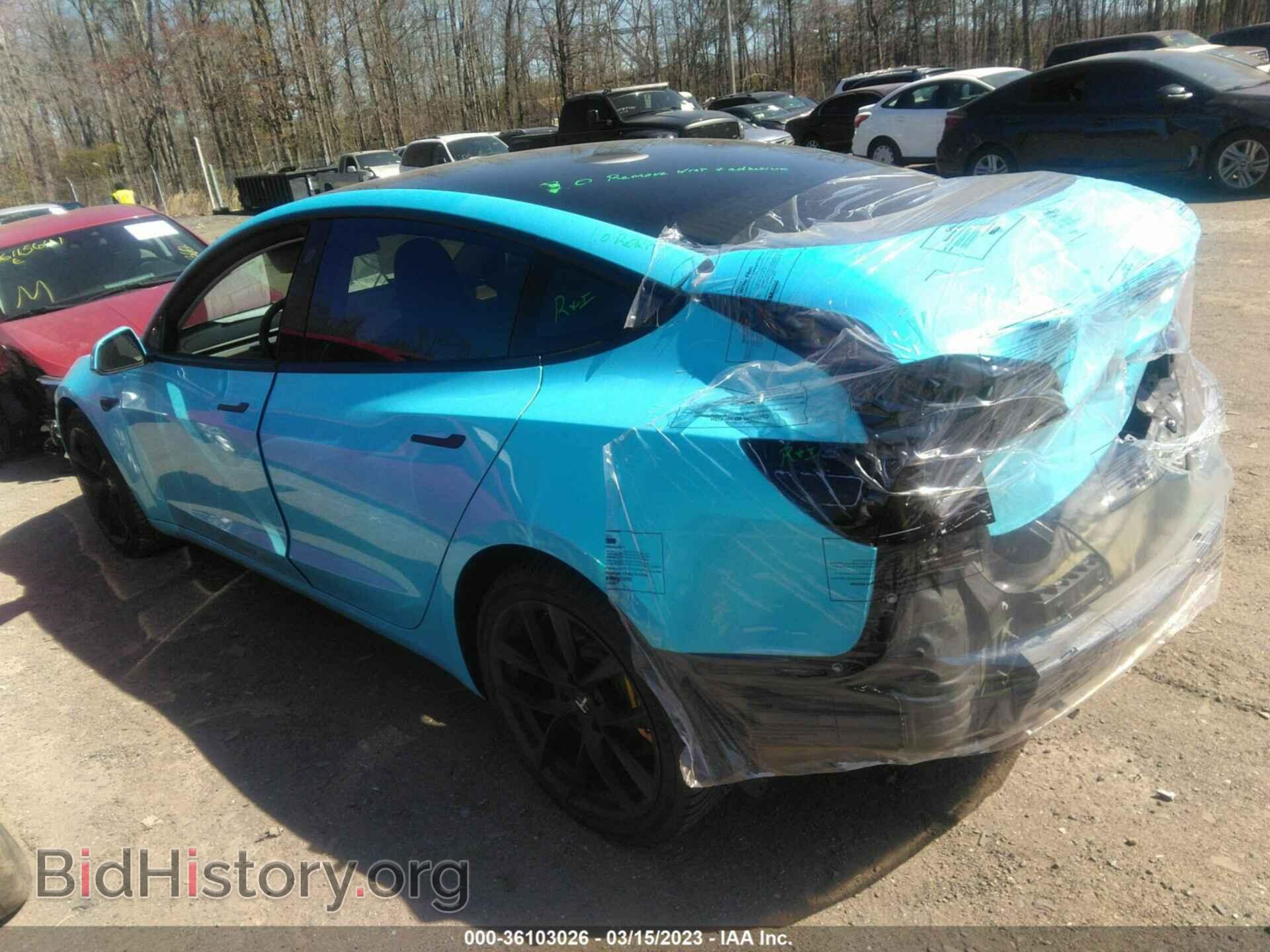 2018 TESLA MODEL 3 - VIN: 5YJ3E1EA6JF123701 - Photo 3