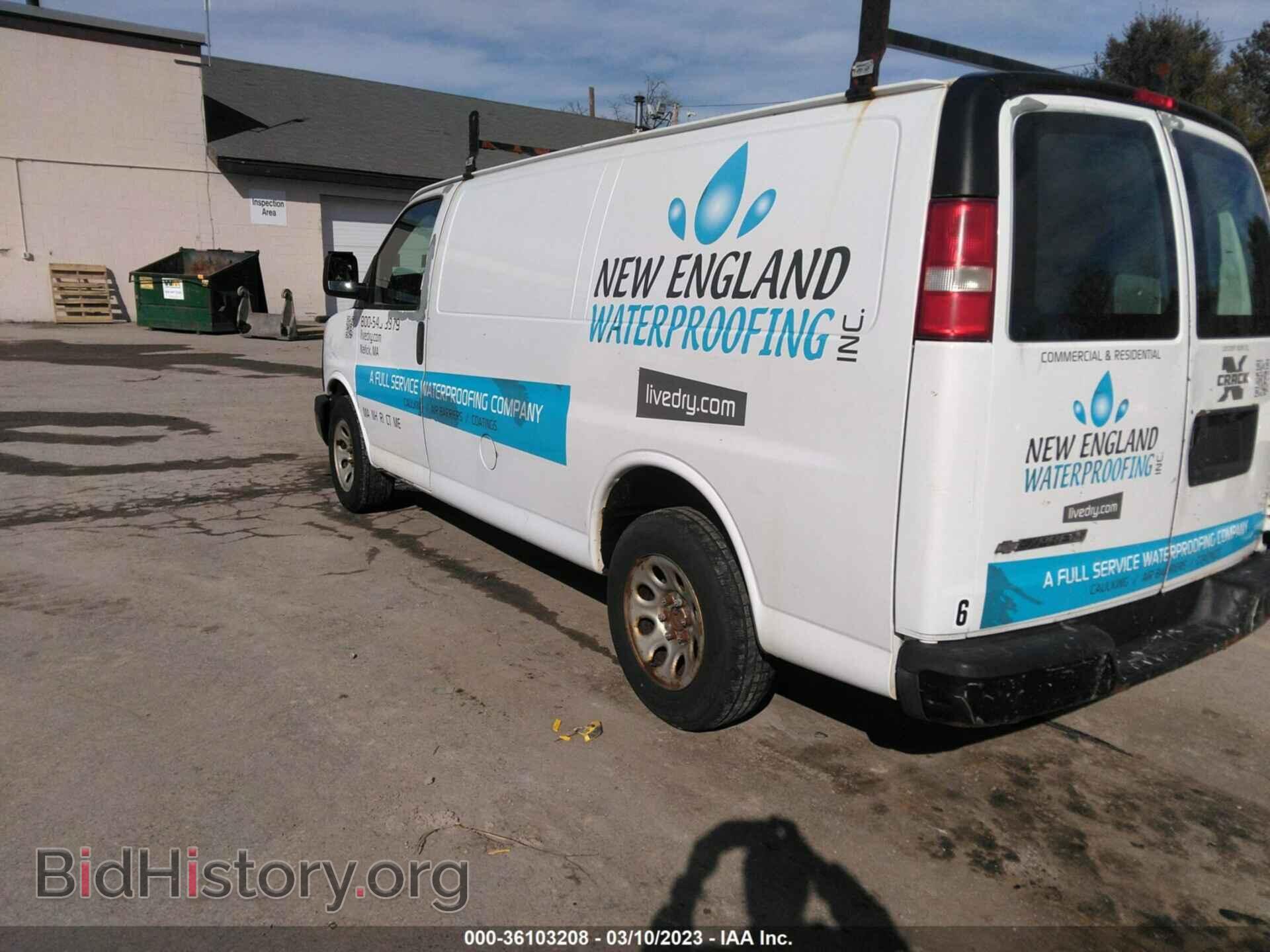 2011 CHEVROLET EXPRESS CARGO VAN - VIN: 1GCSGAFX5B1187697 - Photo 3