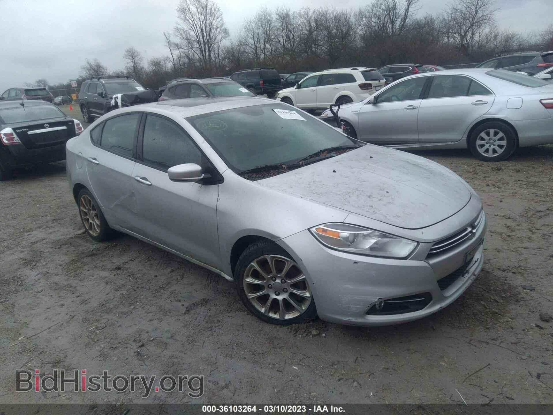 Photo 1C3CDFCA4DD304444 - DODGE DART 2013