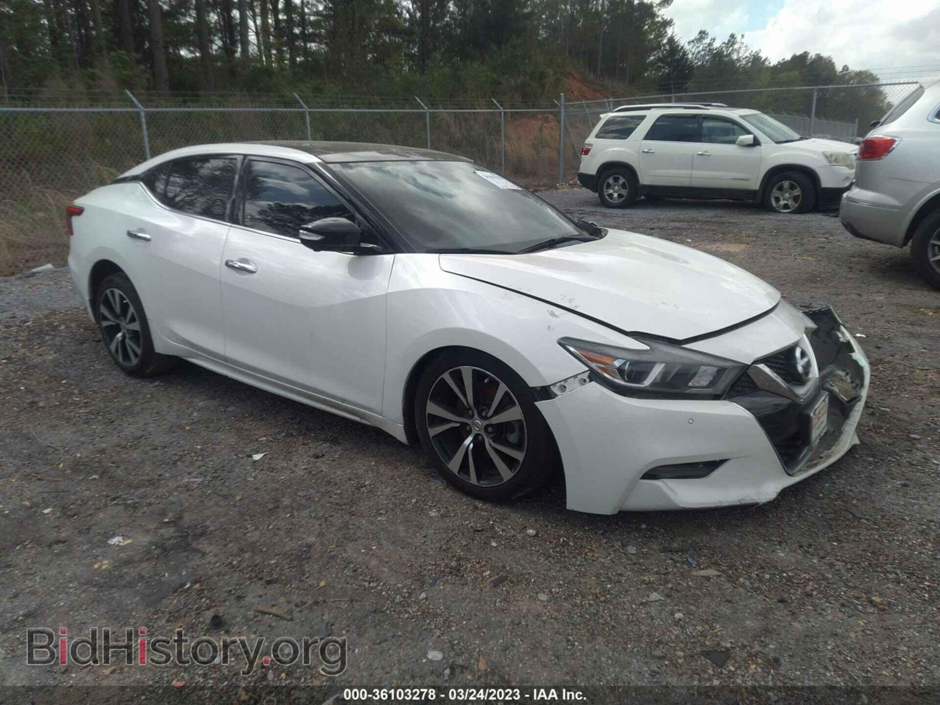 Фотография 1N4AA6AP1HC453799 - NISSAN MAXIMA 2017