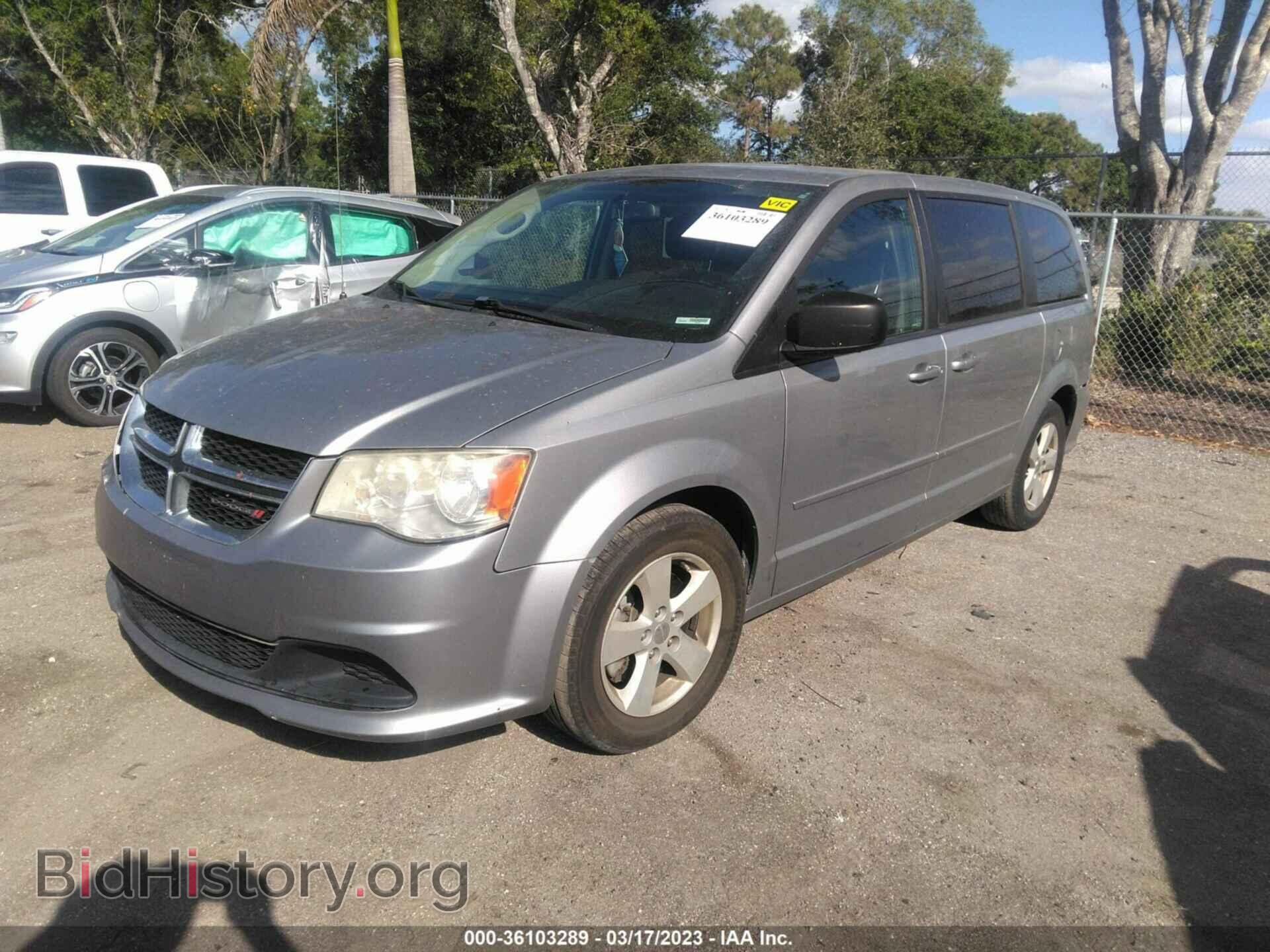 2013 DODGE GRAND CARAVAN - VIN: 2C4RDGBG1DR601251 - Фото 2