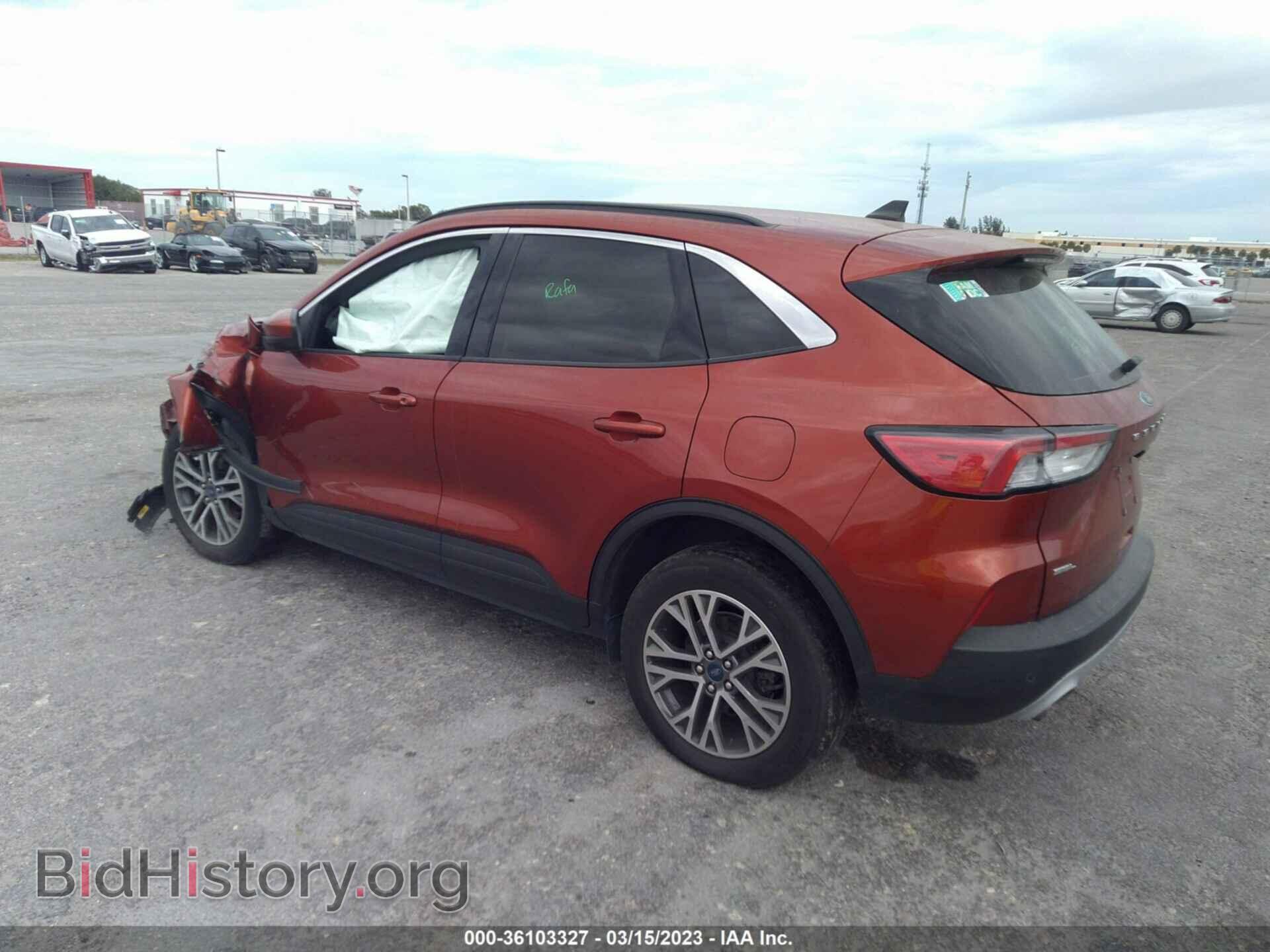 2020 FORD ESCAPE - VIN: 1FMCU9H69LUB10830 - Фото 3