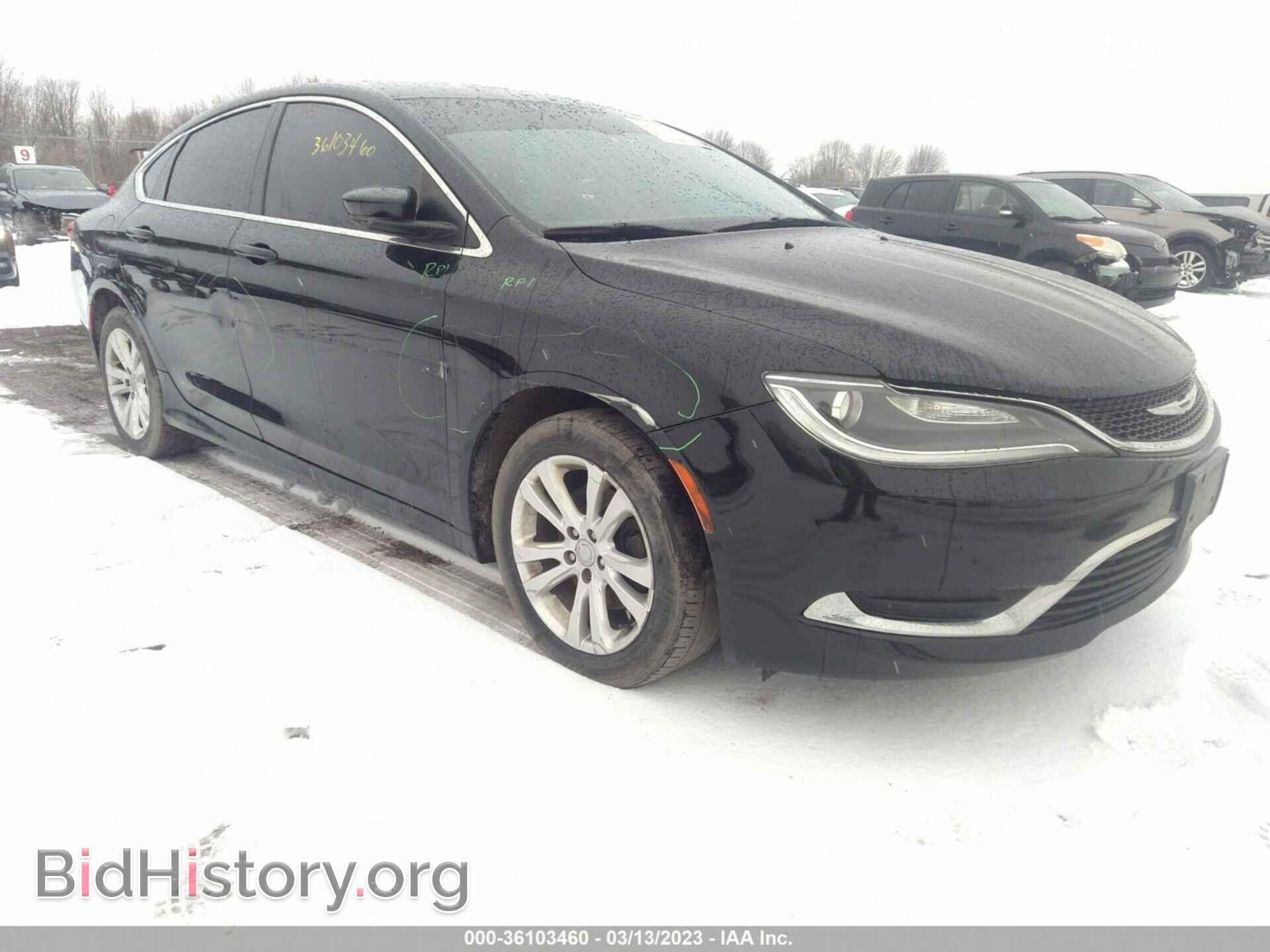 Фотография 1C3CCCAB8FN676816 - CHRYSLER 200 2015