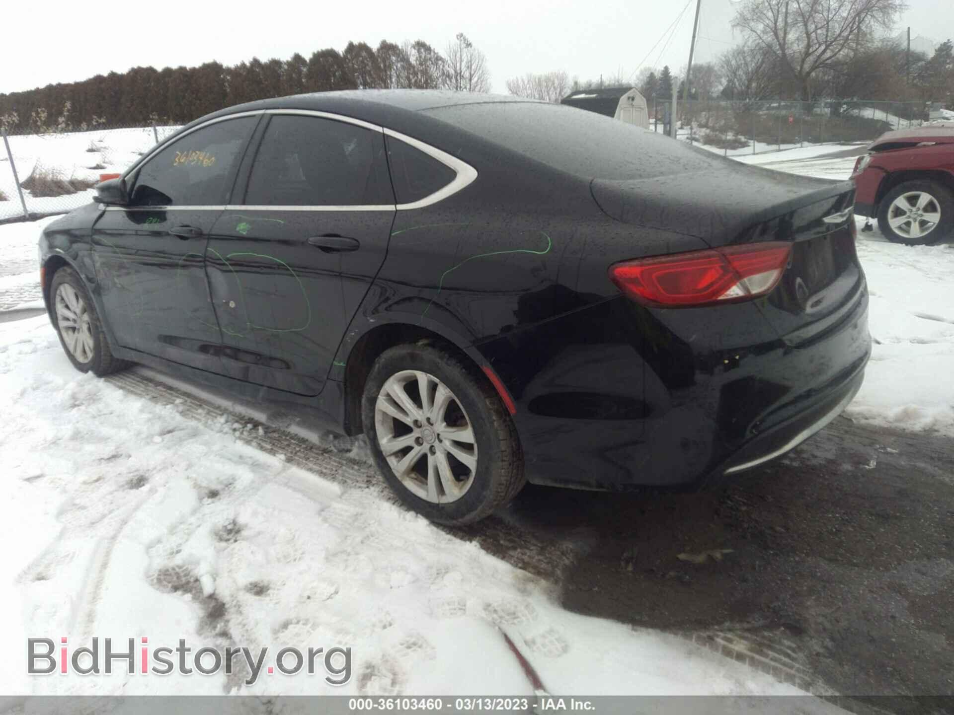 2015 CHRYSLER 200 - VIN: 1C3CCCAB8FN676816 - Фото 3