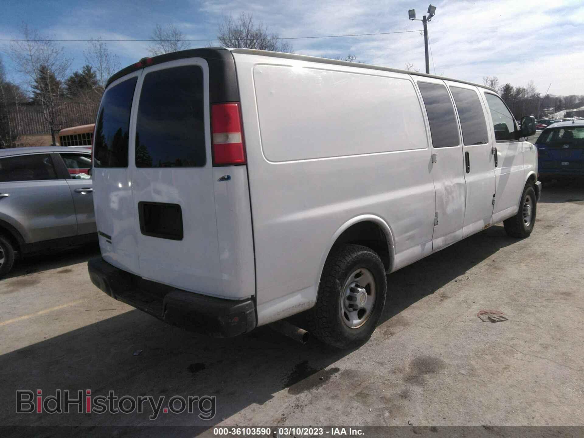 2013 CHEVROLET EXPRESS CARGO VAN - VIN: 1GCZGUCG5D1104020 - Фото 4