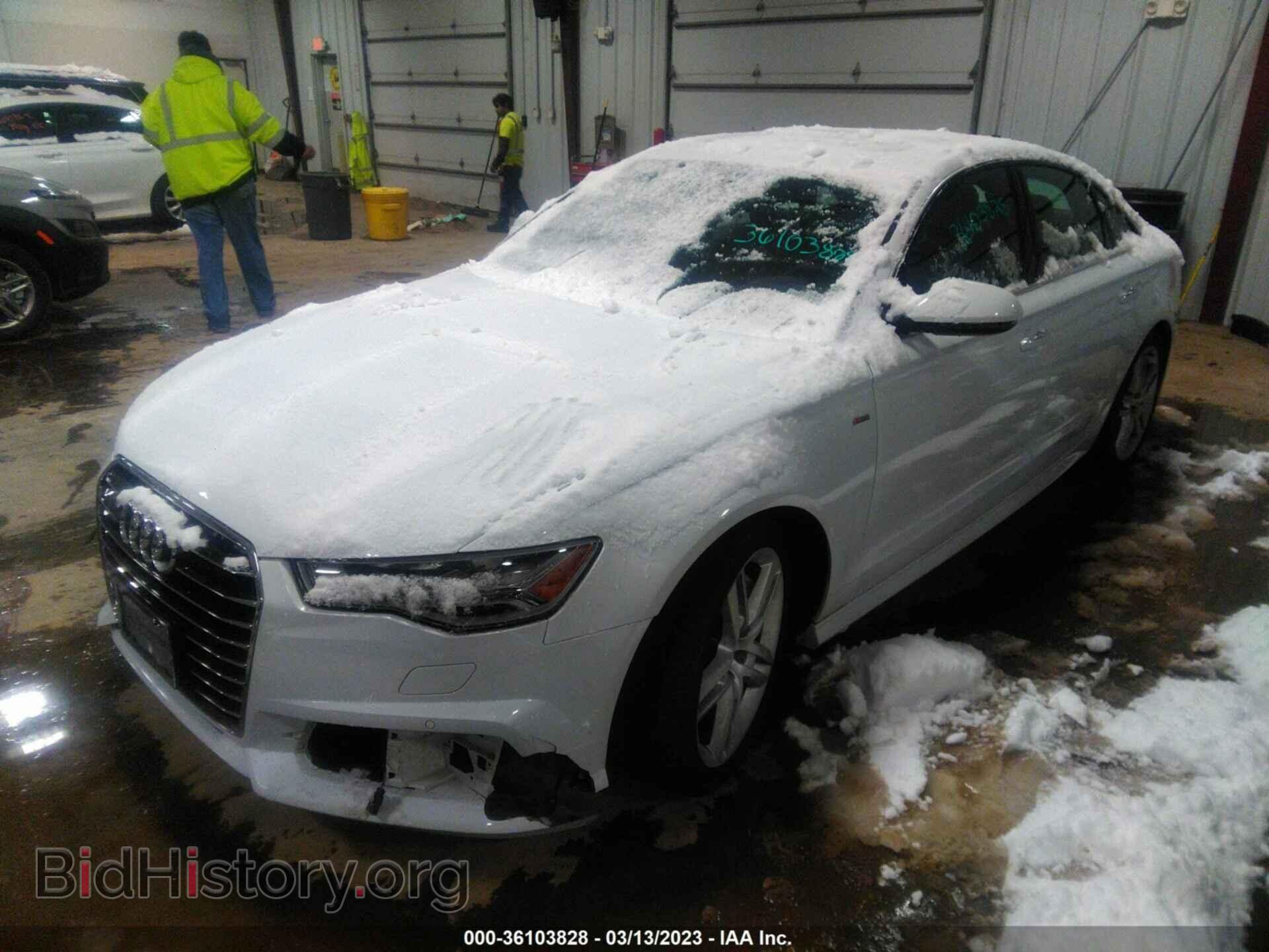 2016 AUDI A6 - VIN: WAUGFAFC6GN173343 - Фото 2