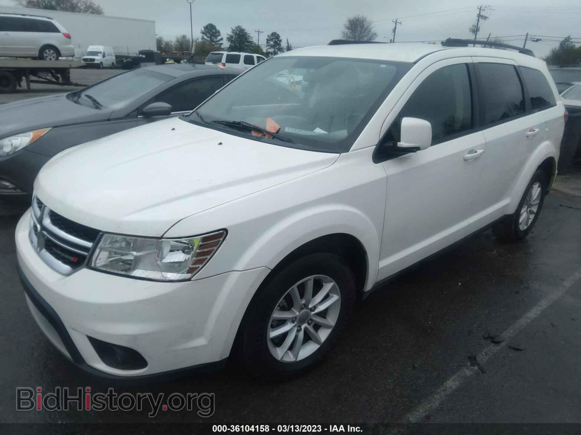 2016 DODGE JOURNEY - VIN: 3C4PDCBG6GT143224 - Фото 2
