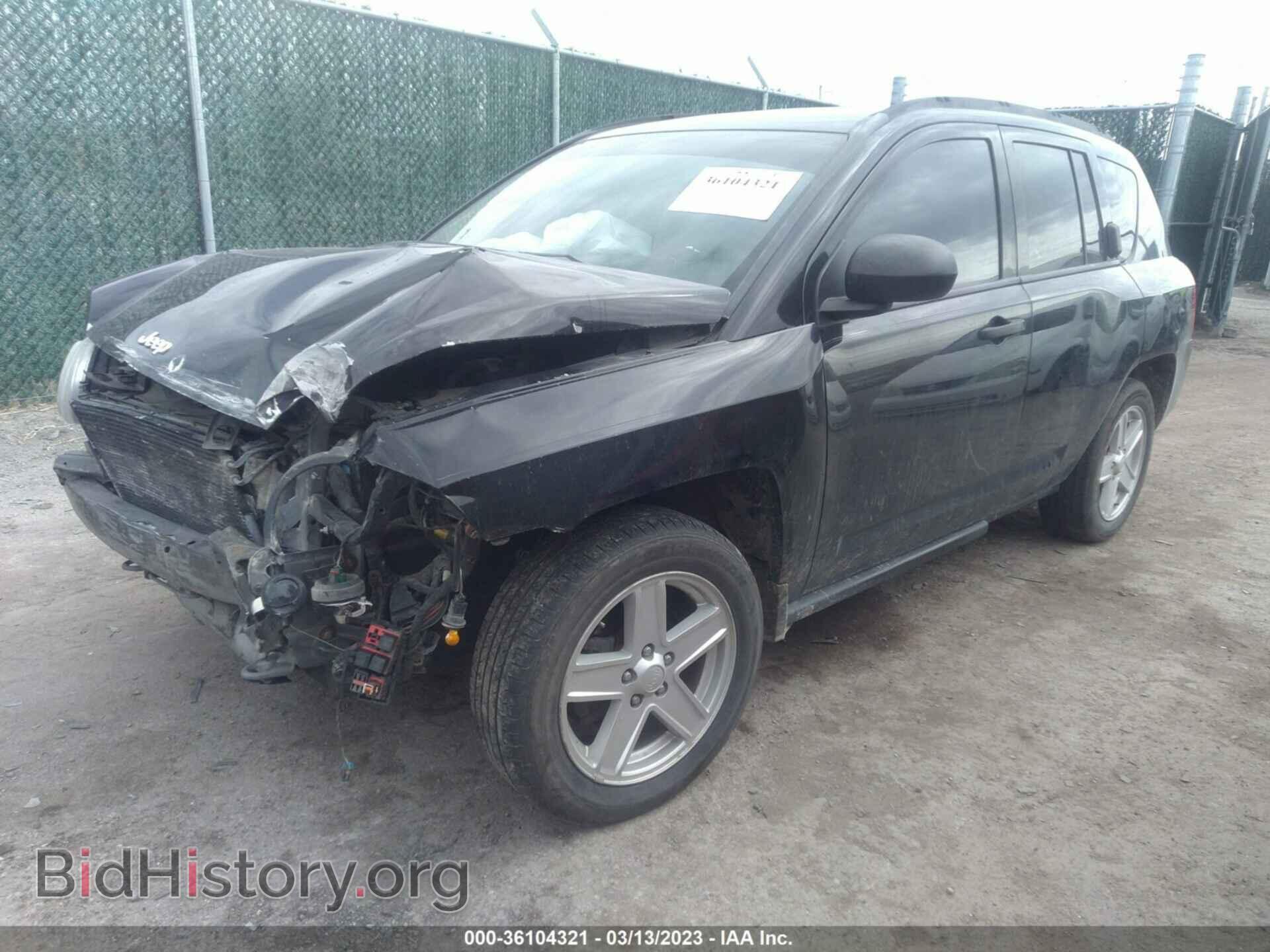 2007 JEEP COMPASS - VIN: 1J8FF47W07D138322 - Фото 2