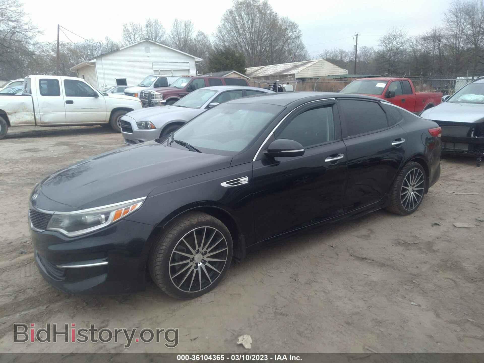 2016 KIA OPTIMA - VIN: 5XXGT4L31GG088603 - Фото 2