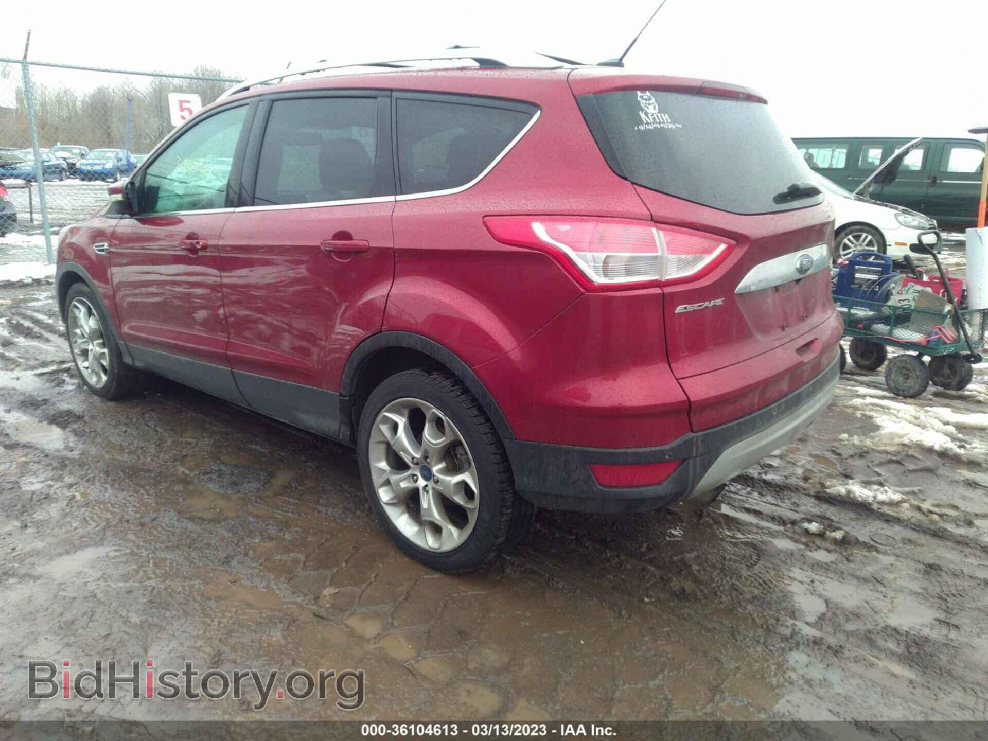 2014 FORD ESCAPE - VIN: 1FMCU9J93EUE05266 - Фото 3